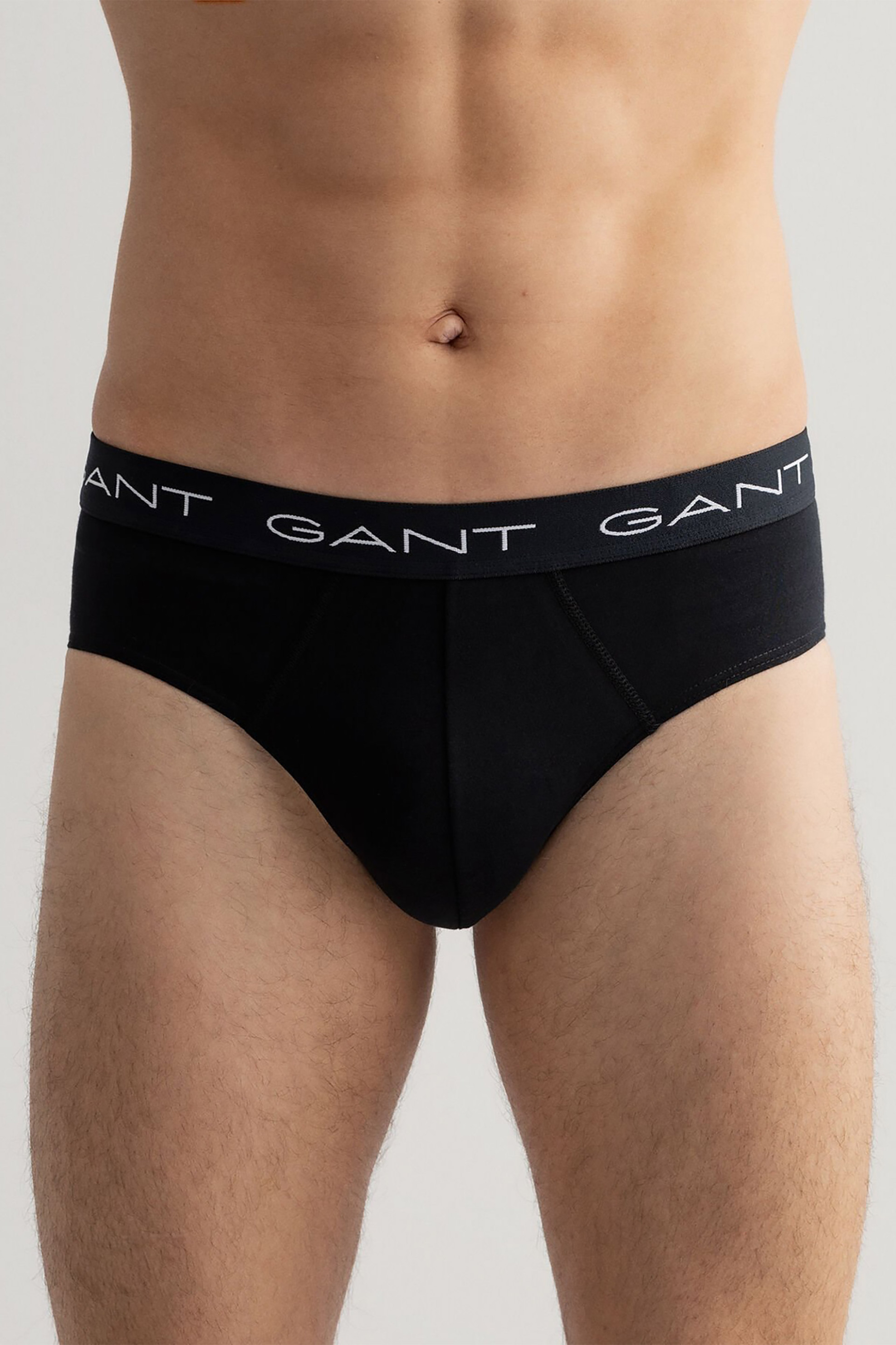 Gant σετ ανδρικά εσώρουχα με logo print (3 τεμάχια) - 900003001 Γκρι φωτογραφία