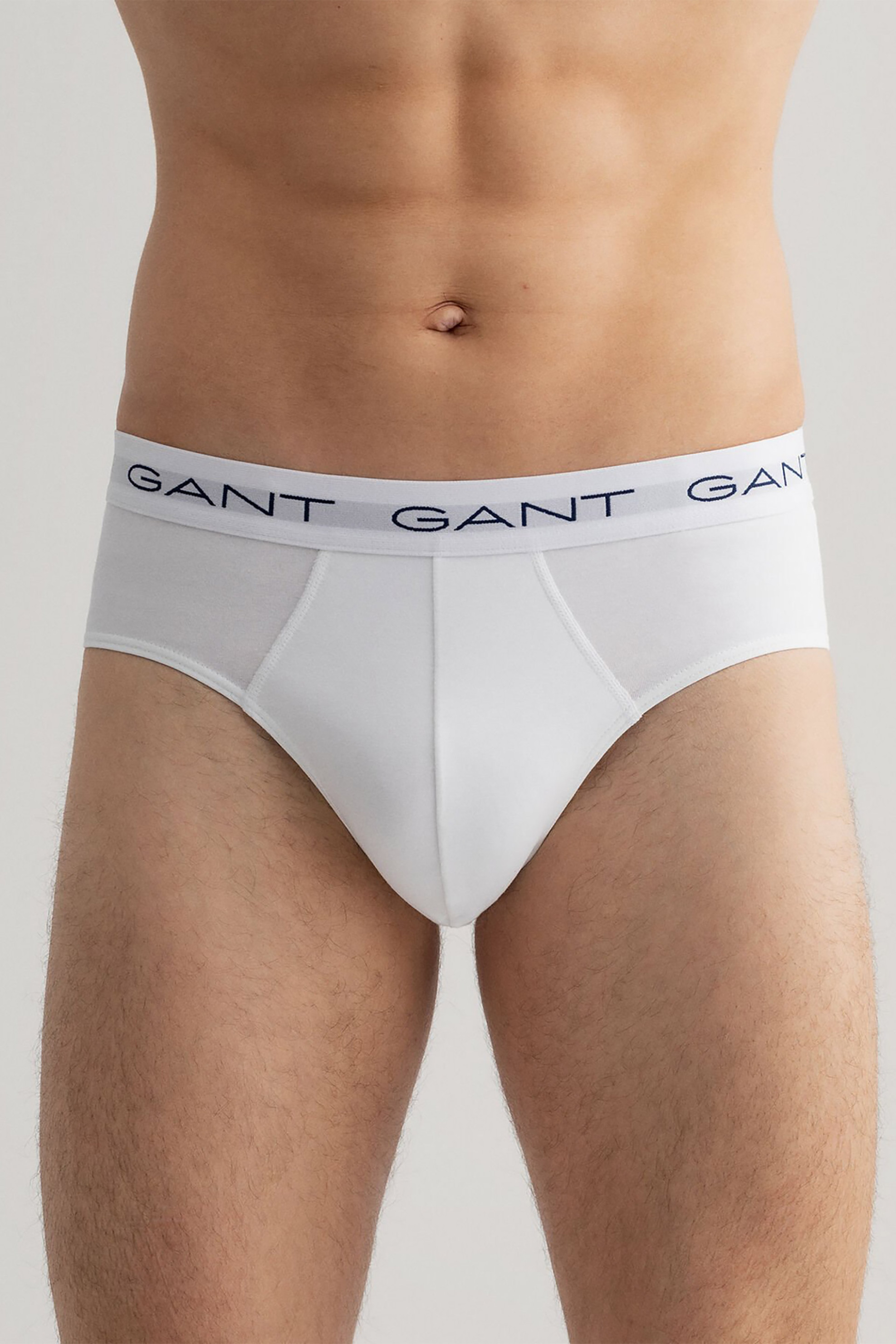 Gant σετ ανδρικά εσώρουχα με logo print (3 τεμάχια) - 900003001 Λευκό φωτογραφία