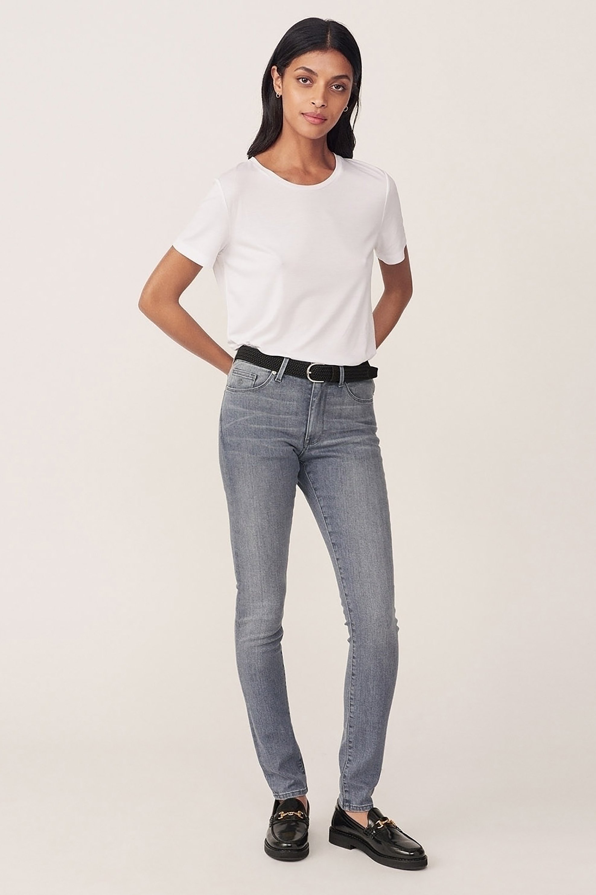 GANT Gant γυναικείο τζιν παντελόνι Skinny Super Stretch - 4100034 Γκρι 2025