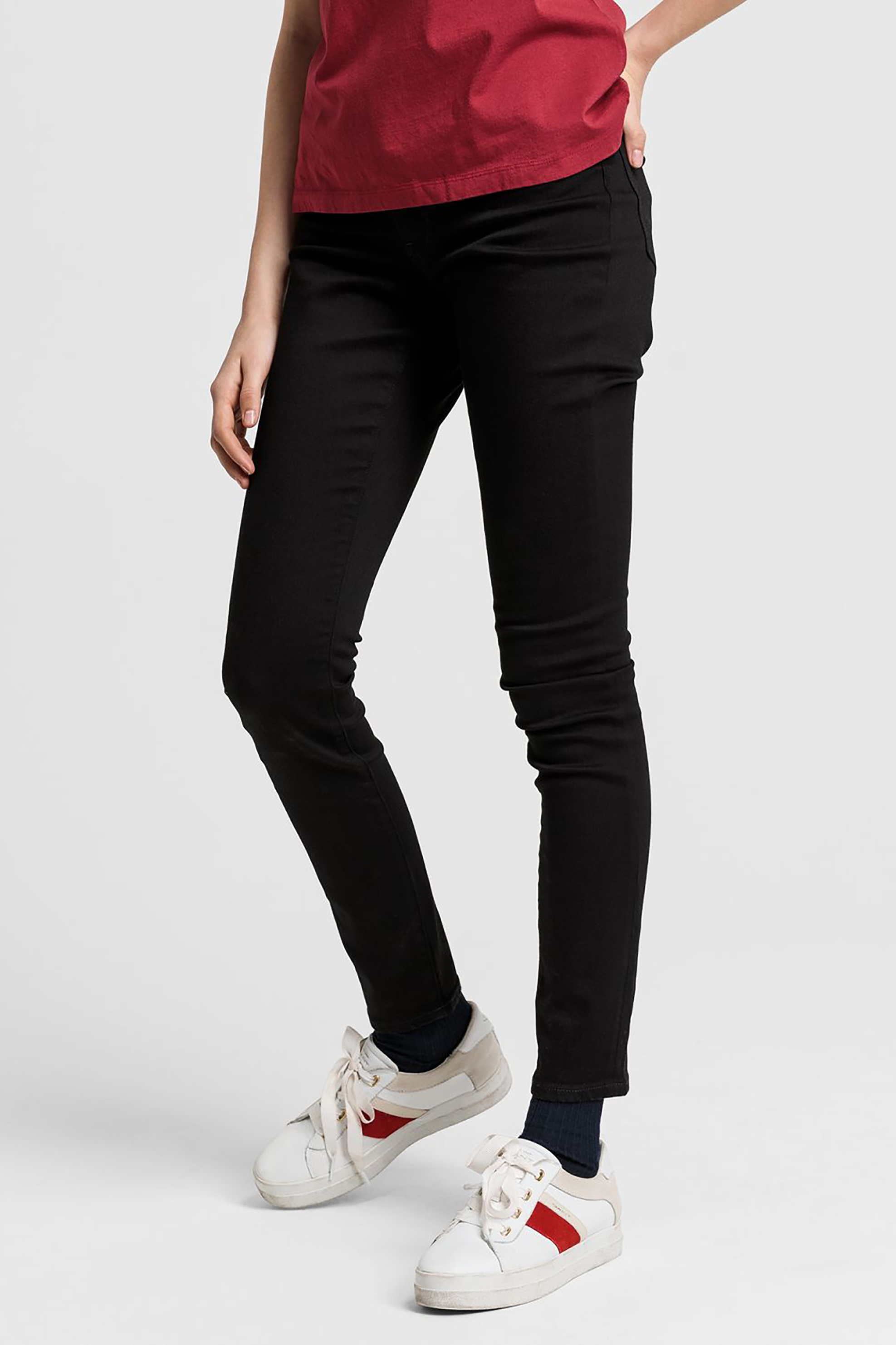 GANT Gant γυναικείο τζιν παντελόνι Skinny Super Stretch - 4100034 Μαύρο 2025