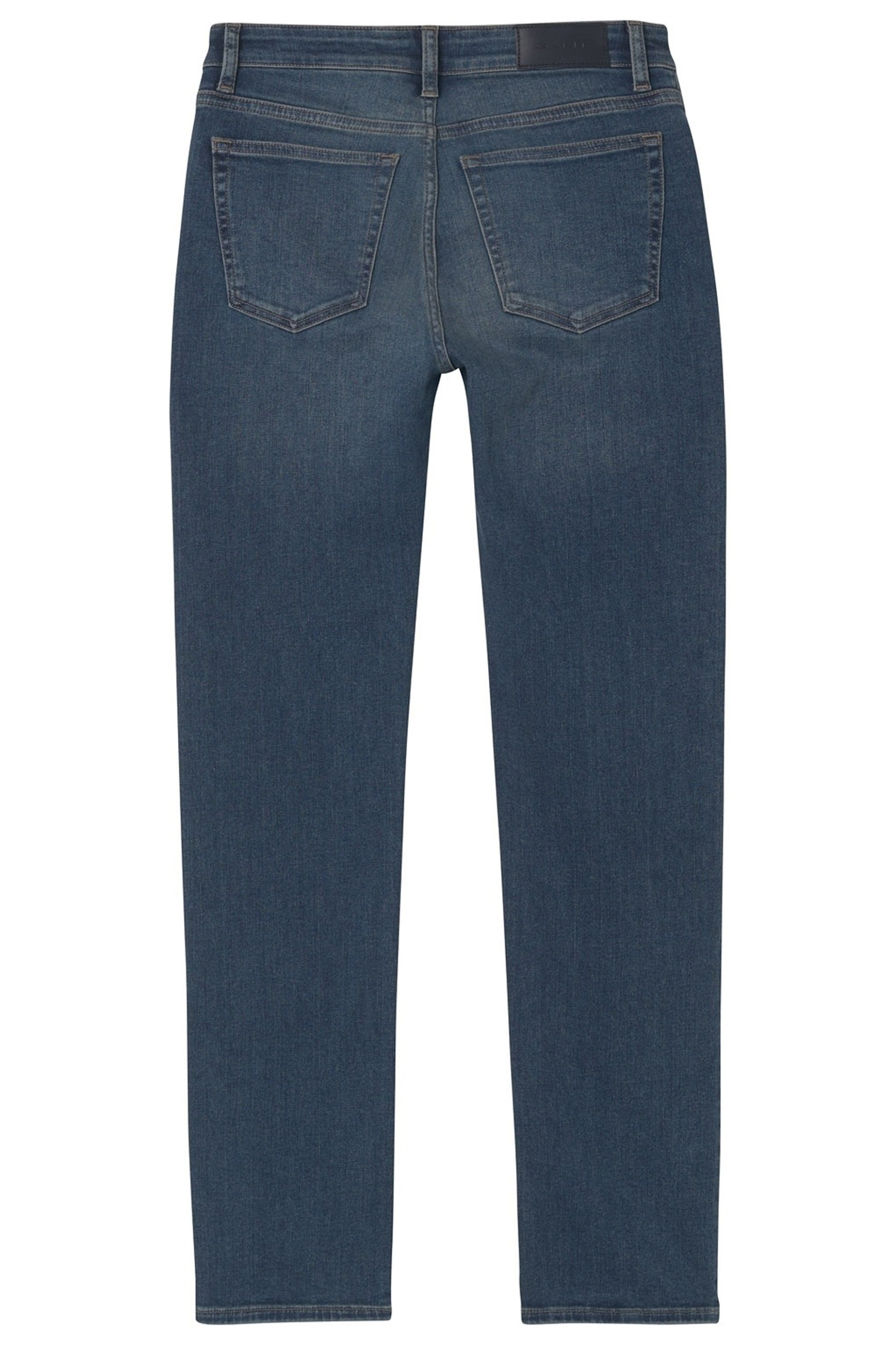 GANT Gant γυναικείο τζιν παντελόνι Straight Super Stretch Denim (32L) - 4100036 Μπλε - 3