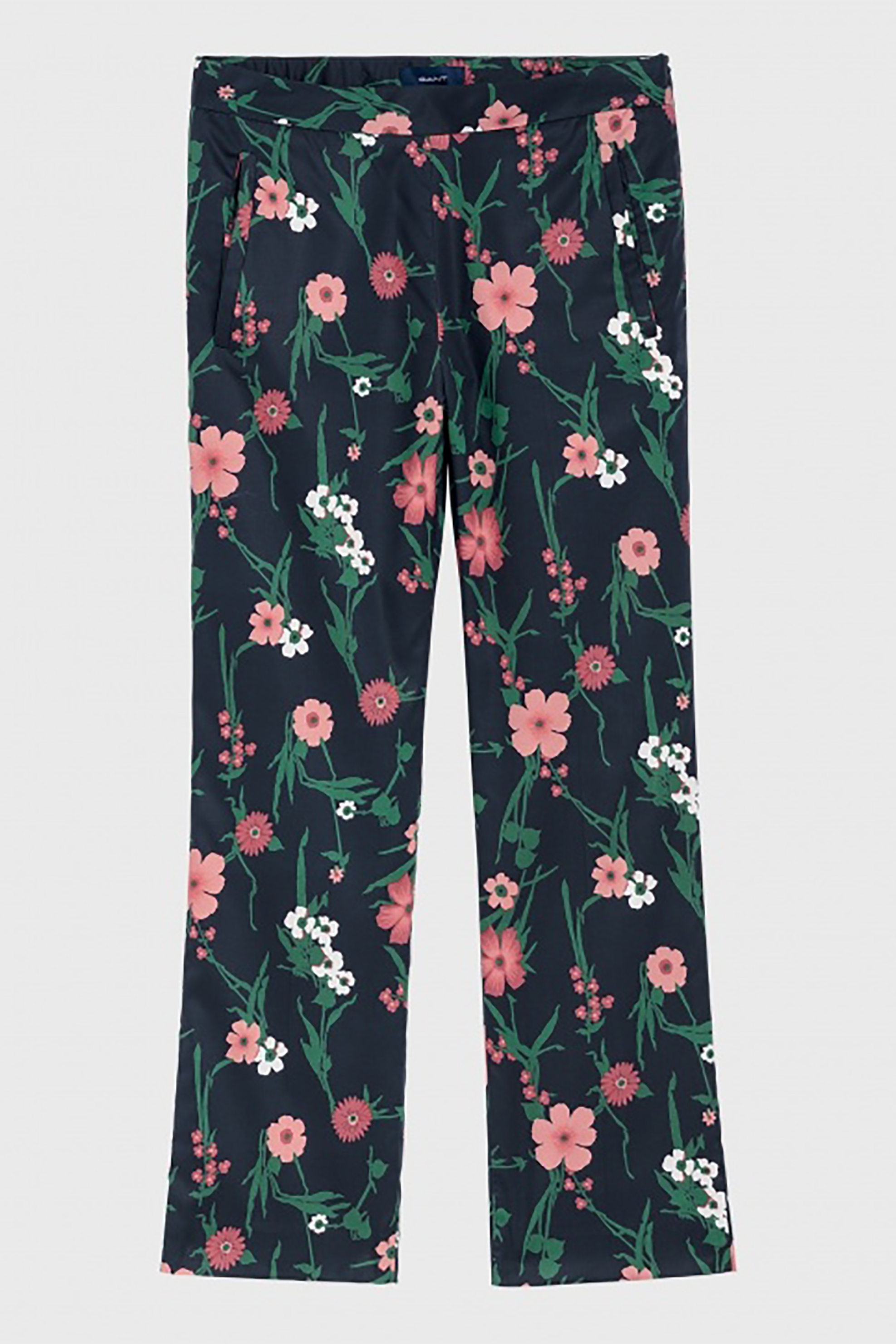 Gant γυναικείο παντελόνι cigarette floral - 4150093 Μπλε Σκούρο φωτογραφία