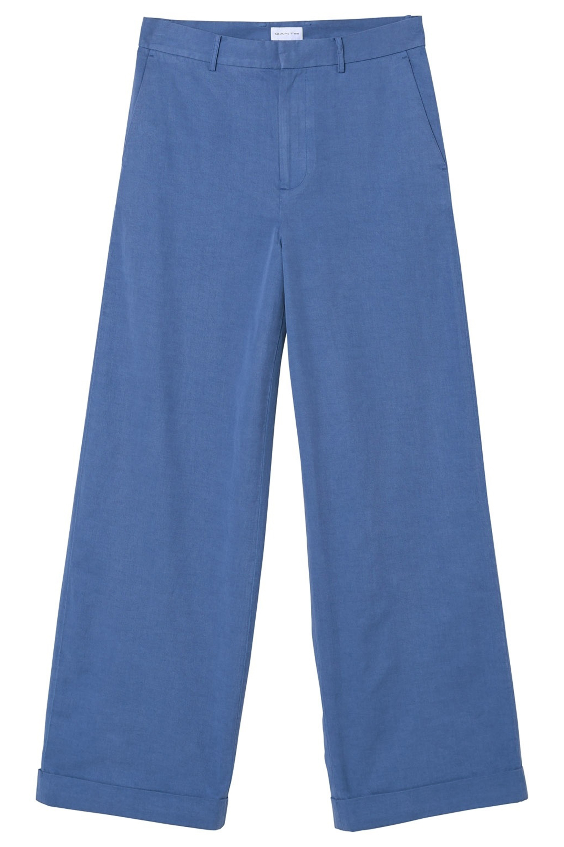 Gant γυναικείο παντελόνι Oversized Chino - 4158001 Μπλε φωτογραφία