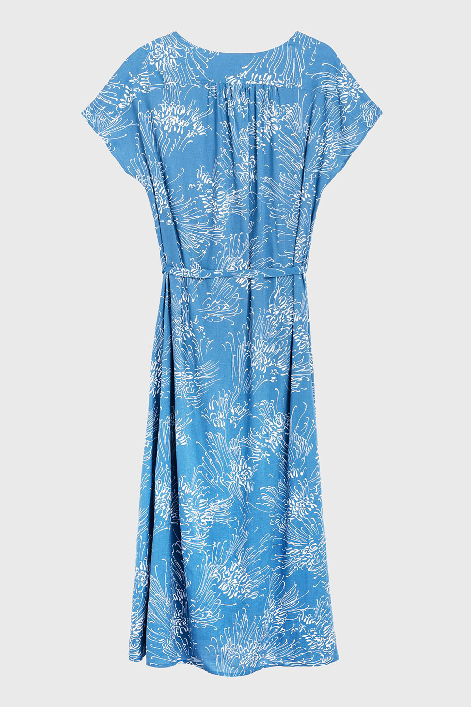 Gant γυναικείο midi floral φόρεμα flared - 4503059 φωτογραφία