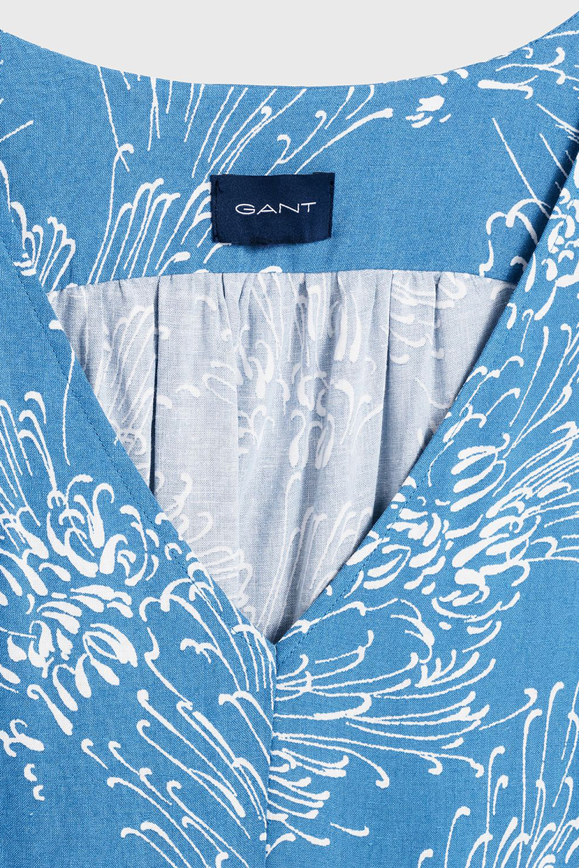 Gant Γυναικείο Midi Floral Φόρεμα Flared - 4503059