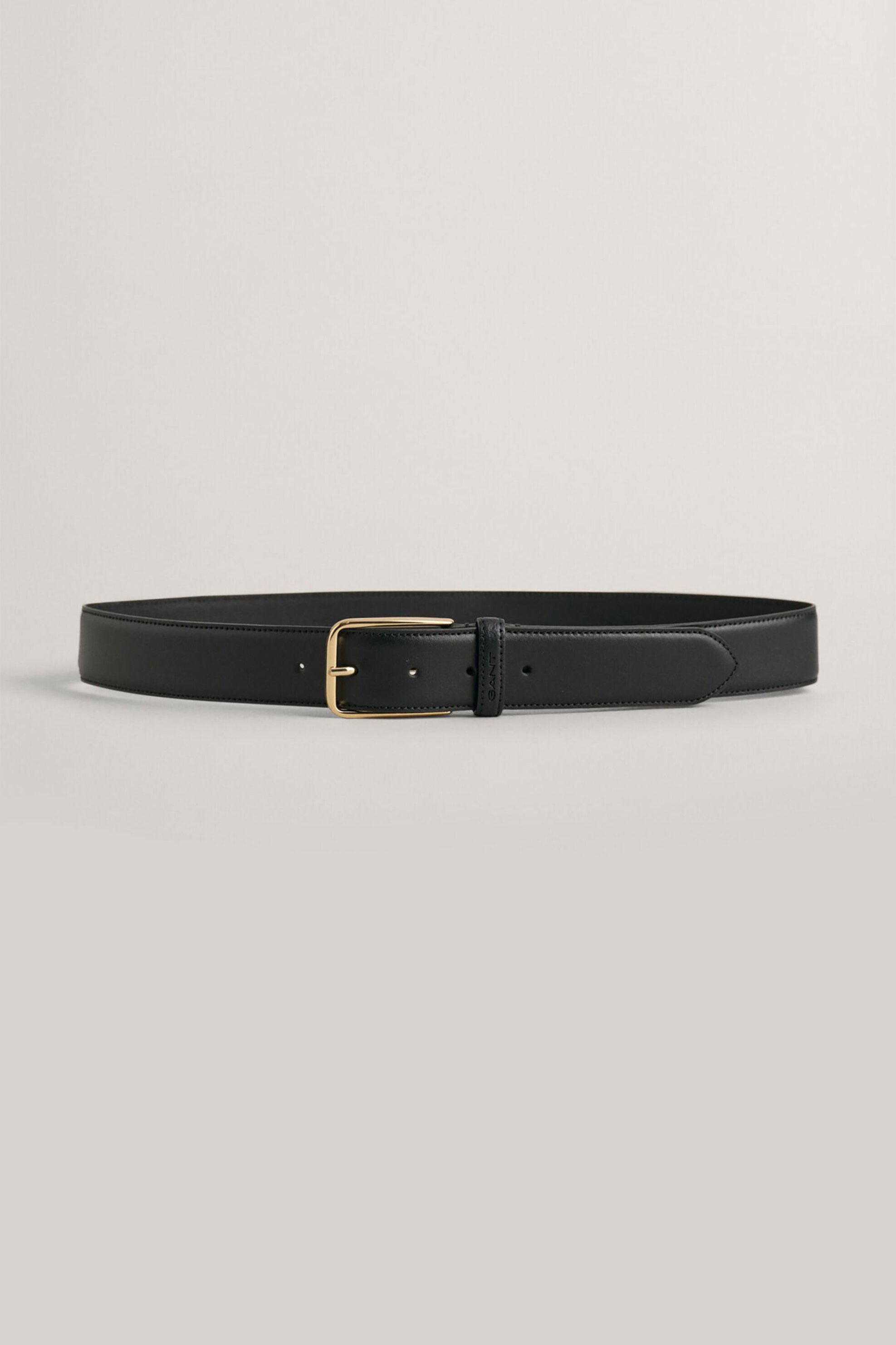 Gant γυναικεία δερμάτινη ζώνη με μεταλλική αγκράφα - 4940004 Μαύρο