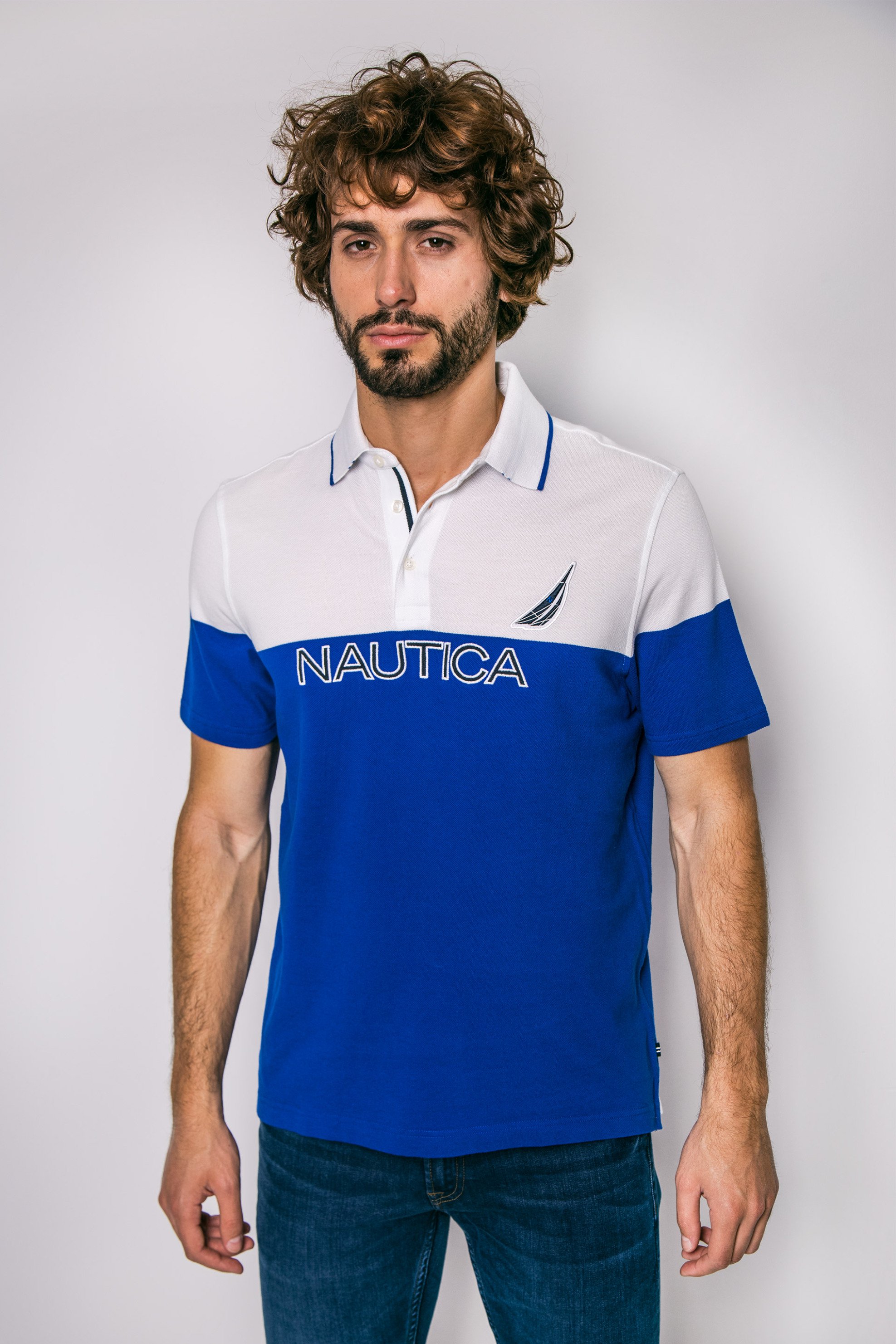 Ανδρική μπλούζα, Nautica - K71913 Μπλε