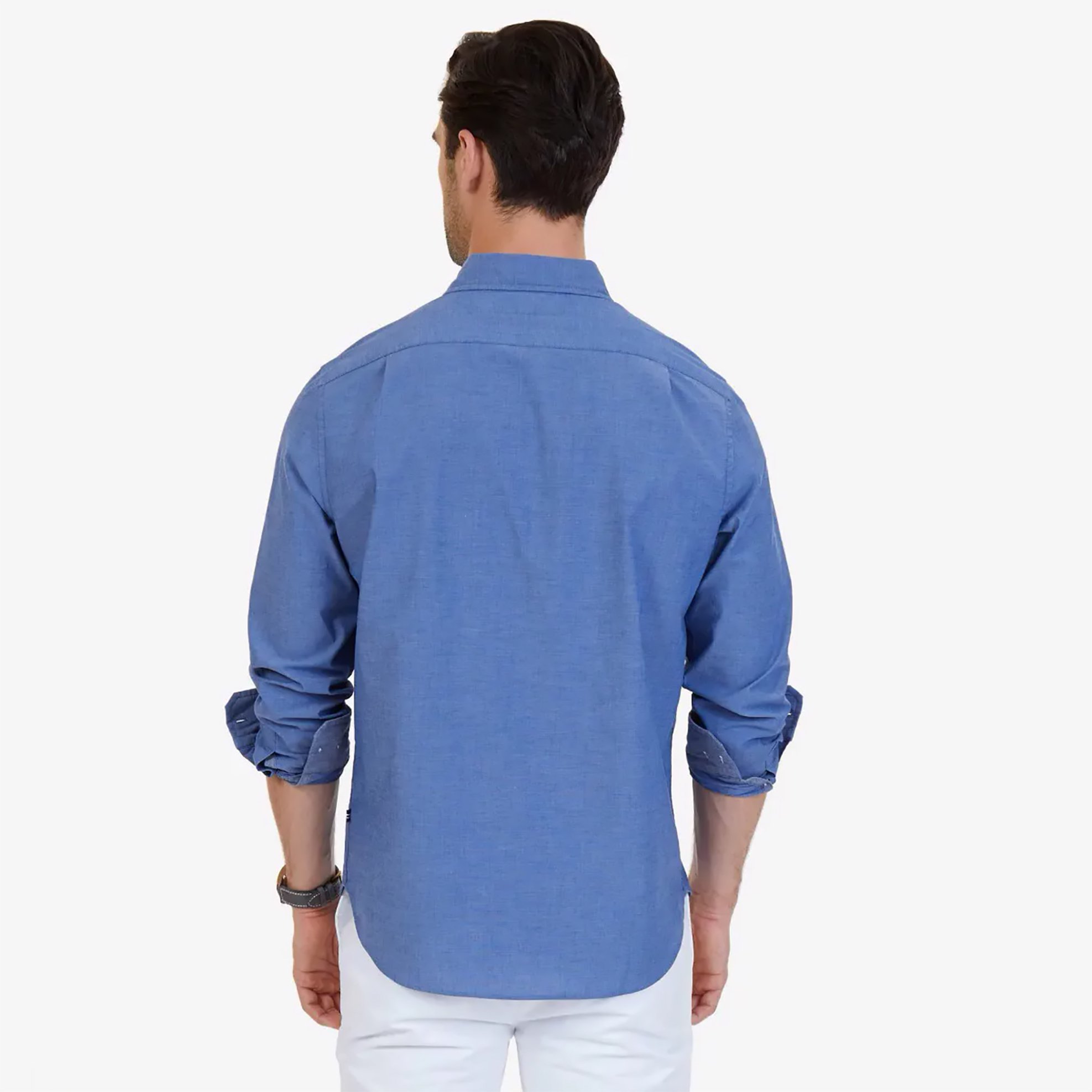 Nautica Ανδρικό Πουκάμισο Classic Fit - W73000 Μπλε