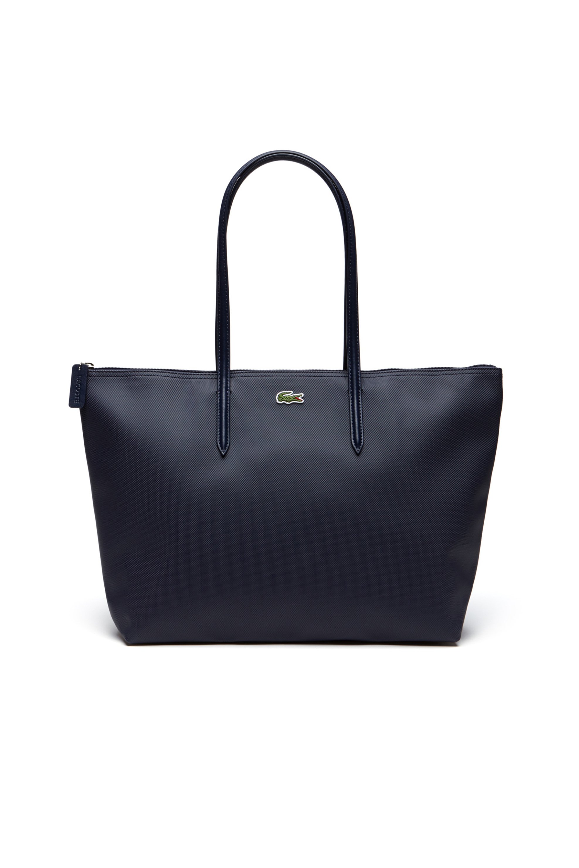 LACOSTE Lacoste γυναικεία τσάντα tote με ανάγλυφο λογότυπο "Large Concept" - NF1888PO Μπλε Σκούρο