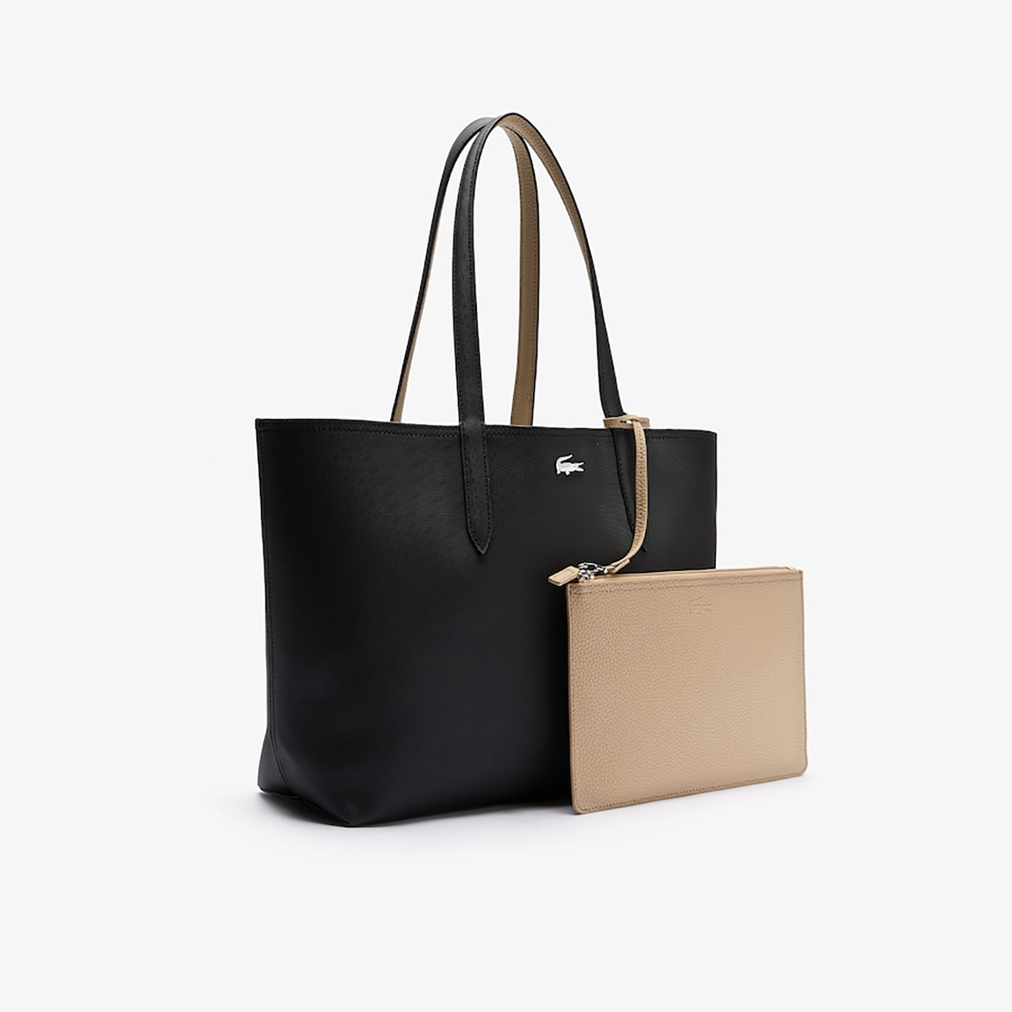 Lacoste γυναικεία τσάντα ώμου "Anna Reversible Bicolor" - NF2142AA Μαύρο φωτογραφία