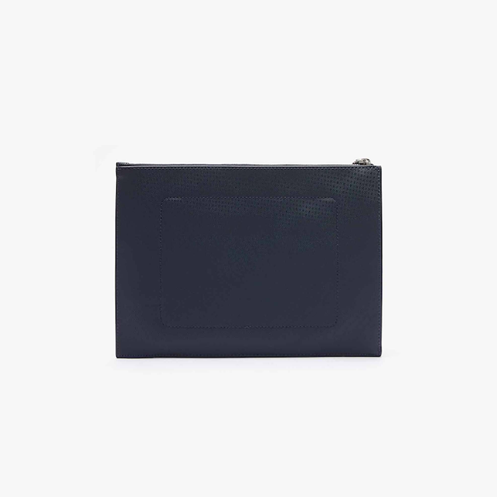 Lacoste γυναικείος φάκελος "Anna Coated Piqué" - NF2791AA Μπλε Σκούρο φωτογραφία