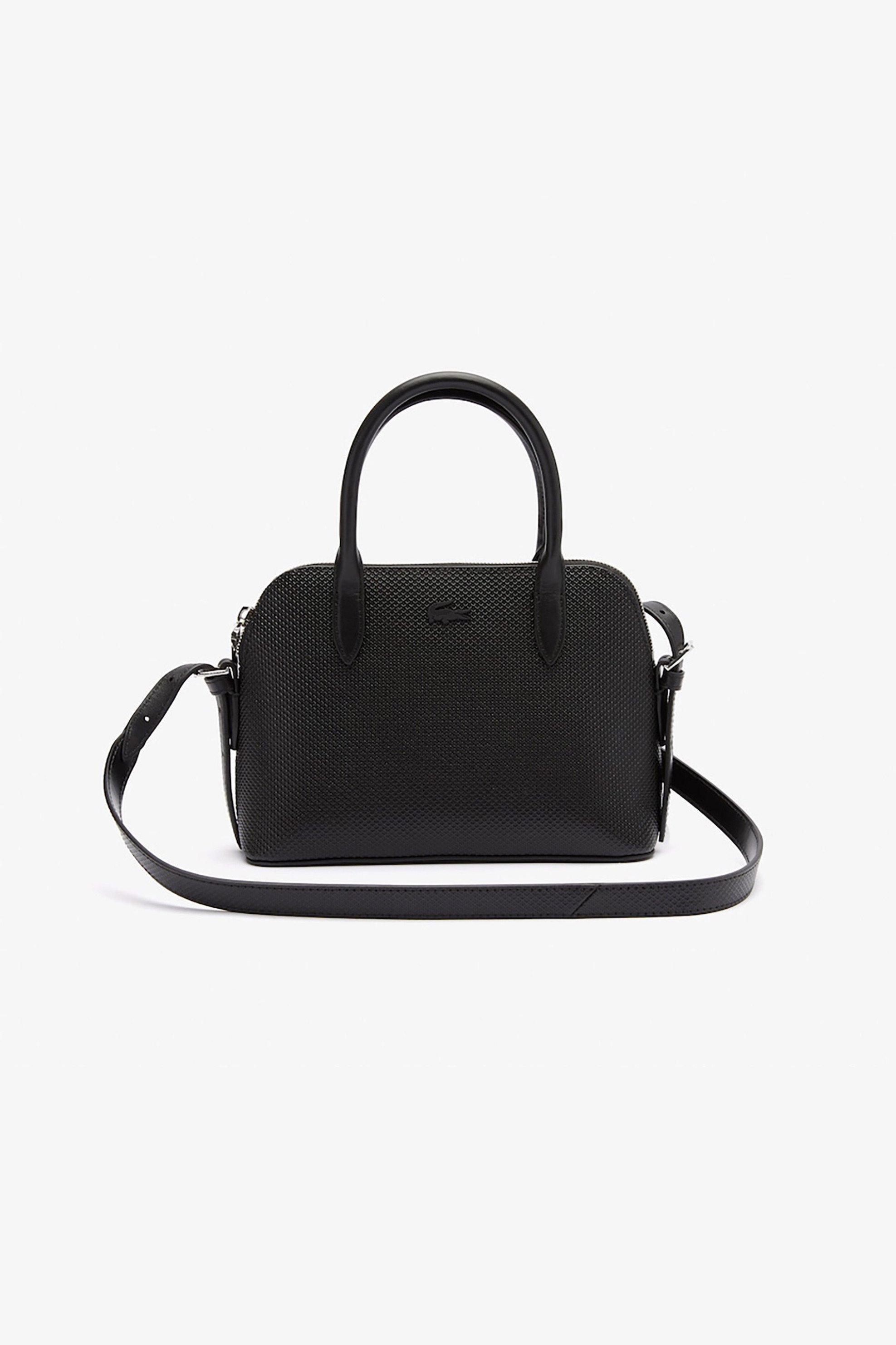 LACOSTE Lacoste γυναικεία τσάντα χειρός "Chantaco Piqué Leather" - NF3723KL Μαύρο