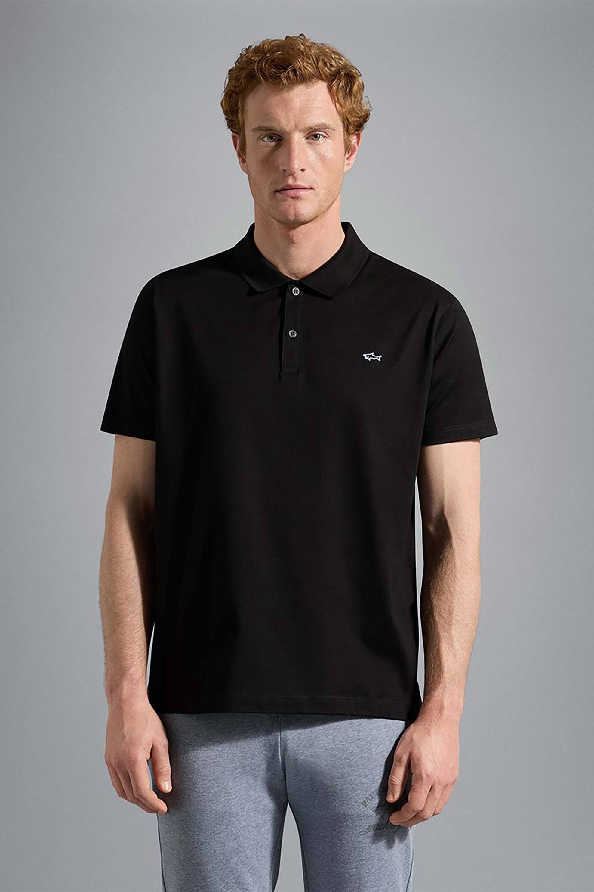 Ανδρική Μόδα > Ανδρικά Ρούχα > Ανδρικές Μπλούζες > Ανδρικές Μπλούζες Πολο Paul&Shark ανδρική πόλο μπλούζα μονόχρωμη με κεντημένο λογότυπο Regular Fit - C0P1013 Μαύρο