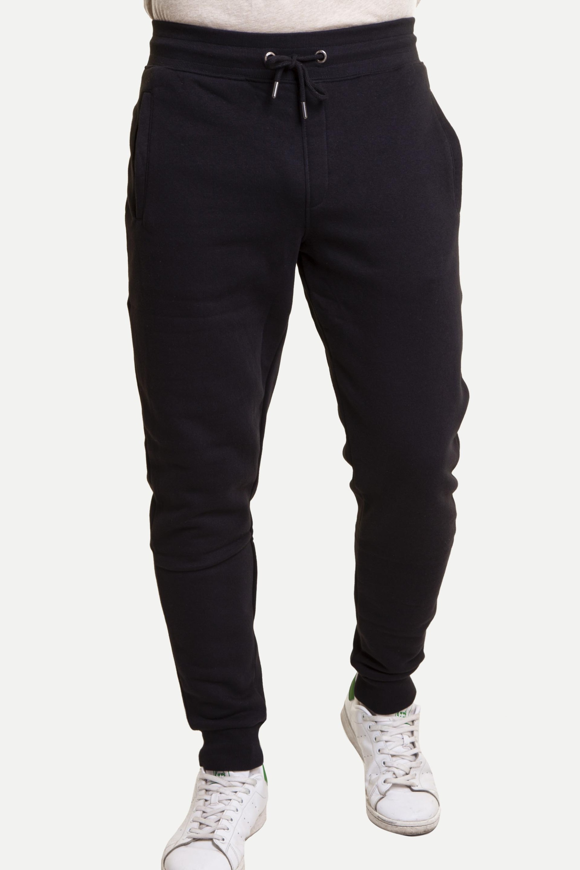 The Bostonians ανδρικό παντελόνι φόρμας μονόχρωμο Regular Fit - RC1001 Μαύρο φωτογραφία