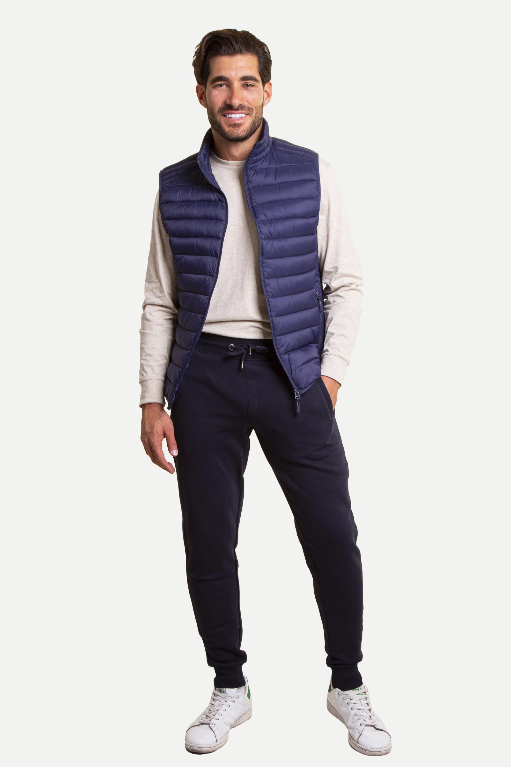 The Bostonians ανδρικό παντελόνι φόρμας μονόχρωμο Regular Fit - RC1001 Μπλε Σκούρο