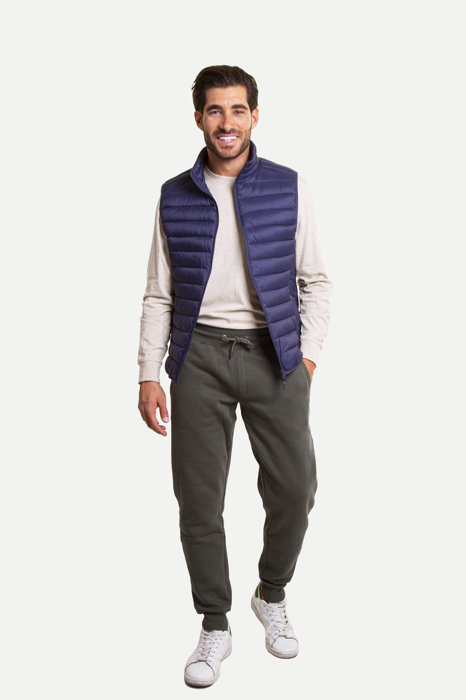 The Bostonians ανδρικό παντελόνι φόρμας μονόχρωμο Regular Fit - RC1001 Λαδί