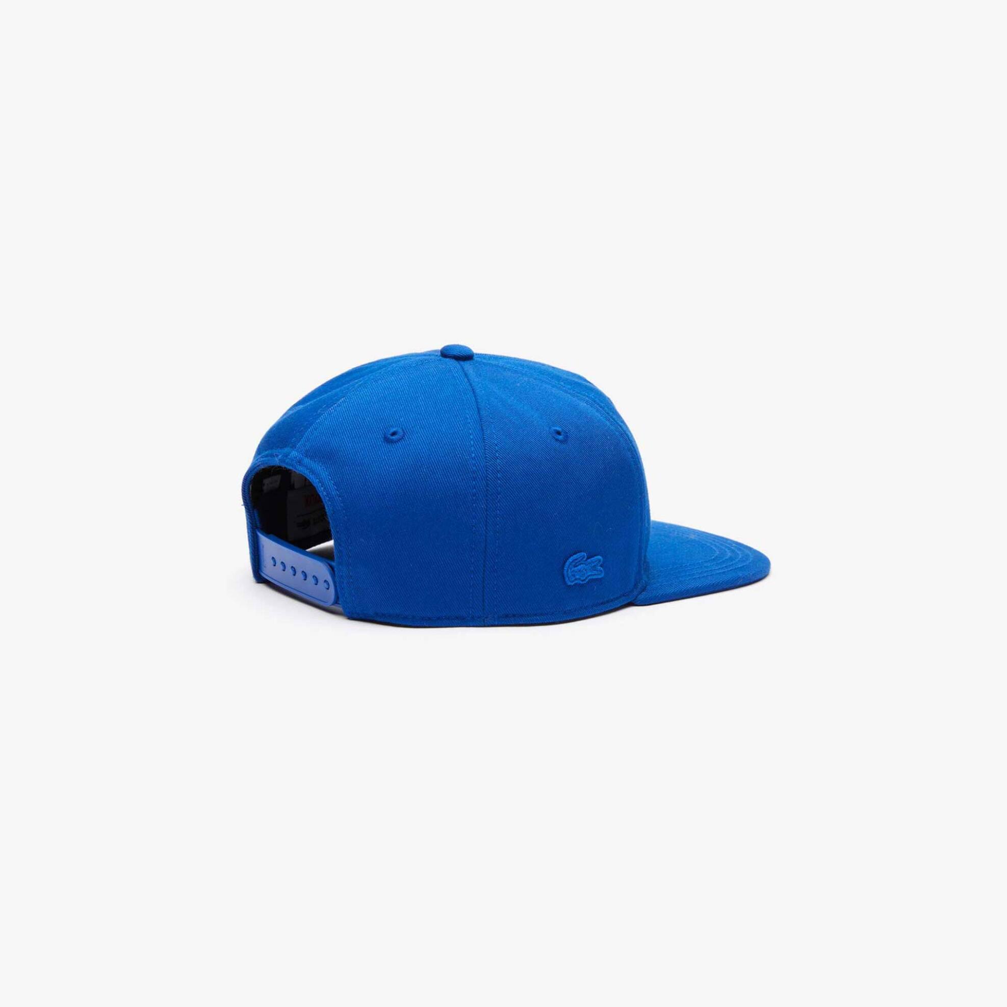Lacoste Παιδικό Καπέλο με Logo Patch Netflix (2-9 Ετών) - Rk5510 Μπλε Ηλεκτρίκ