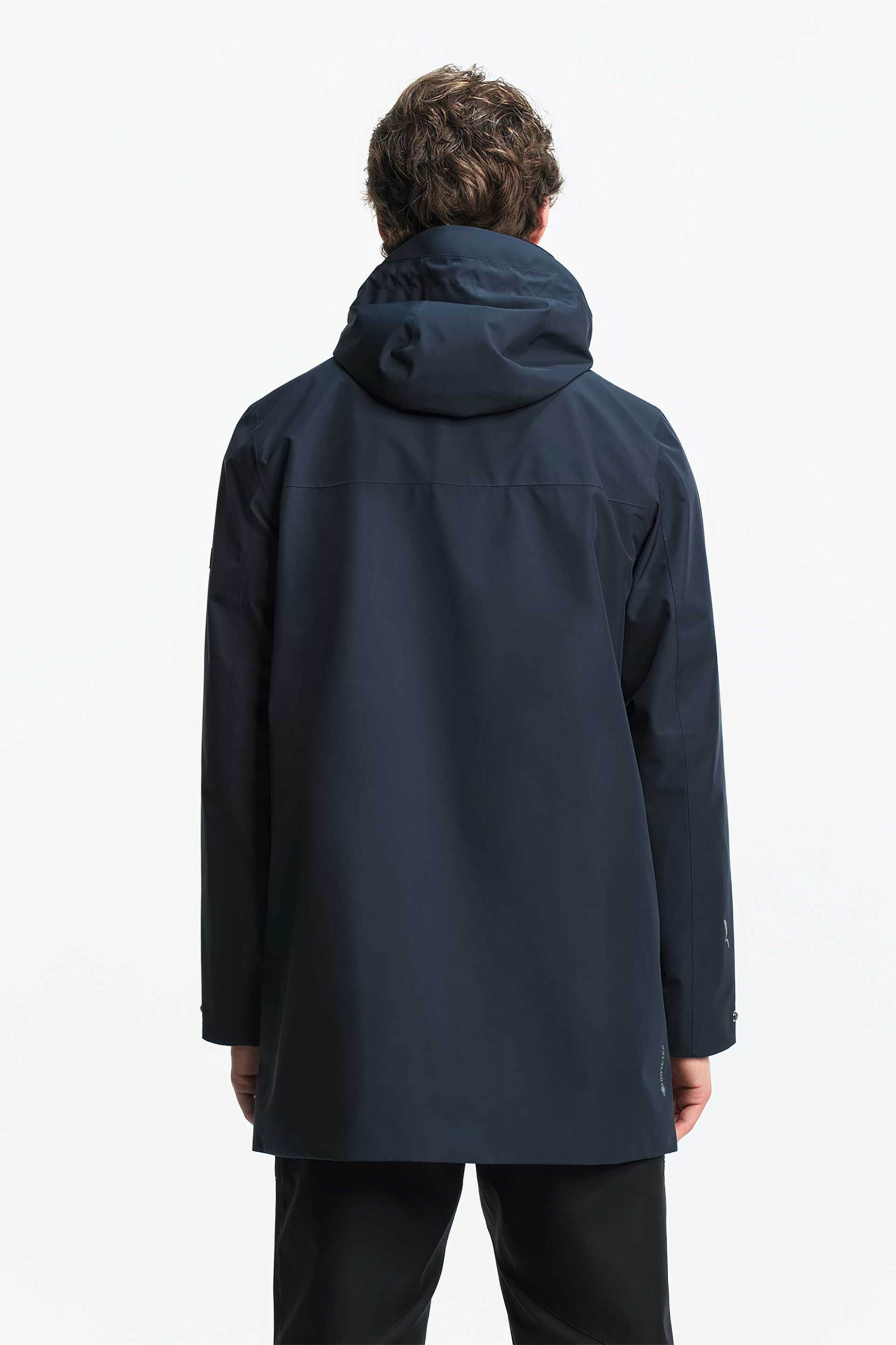 Aigle Ανδρικό Parka με Τεχνολογία Gore-Tex - Aiw25Mout003 Μπλε Σκούρο
