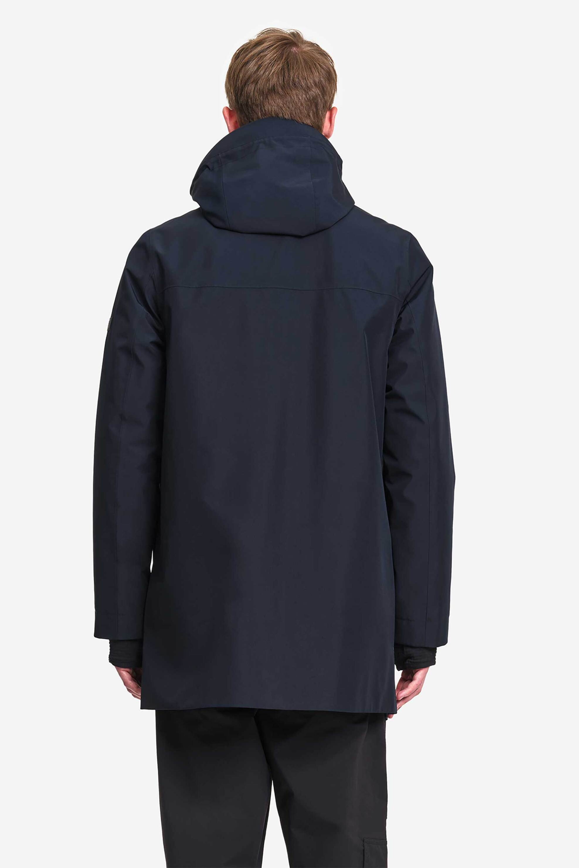 Aigle Ανδρικό Parka με Τεχνολογία Gore-Tex - Aiw25Mout003 Μαύρο