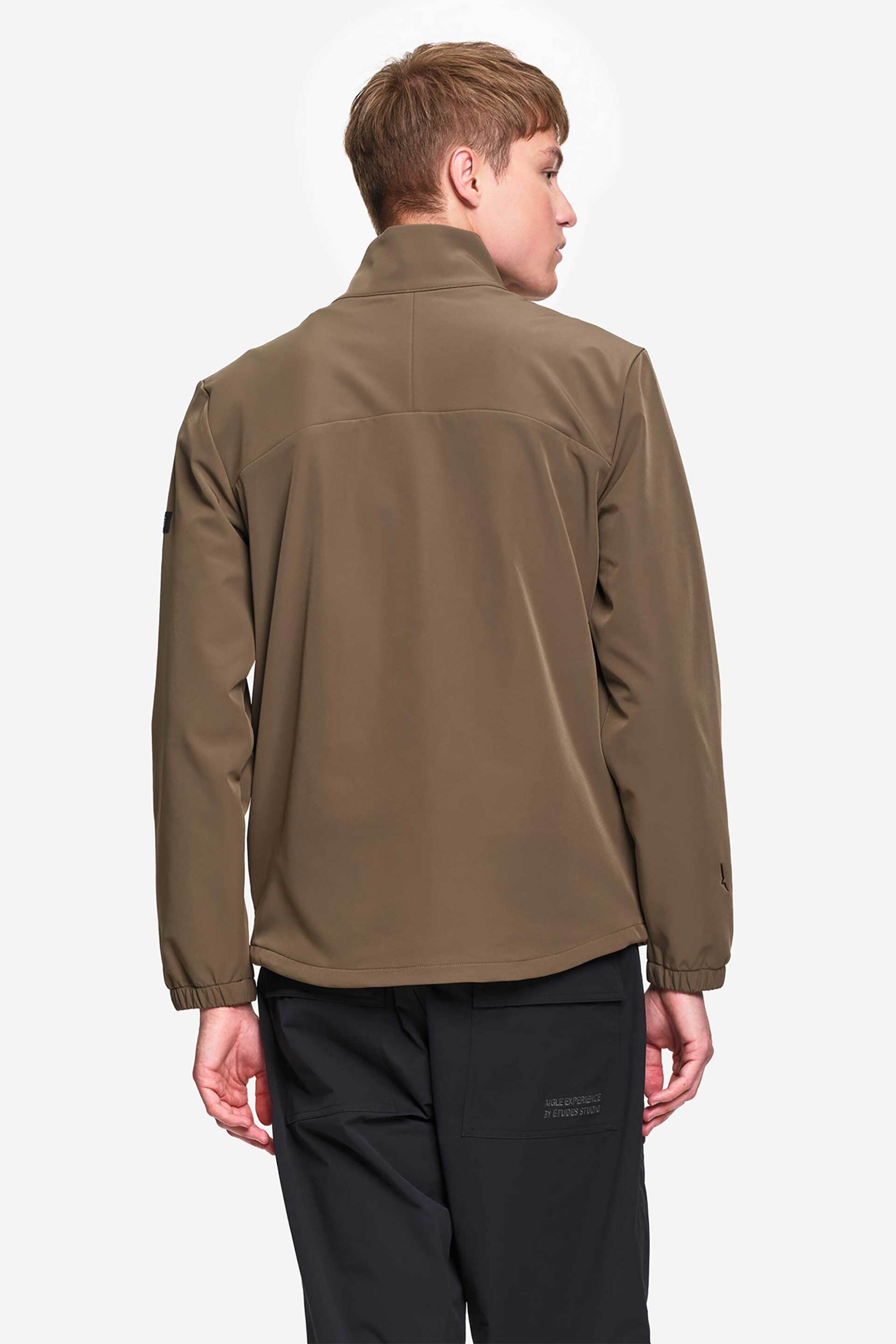 Aigle Ανδρικό Αντιανεμικό Jacket Softshell - Aiw26Mfle005 Χακί