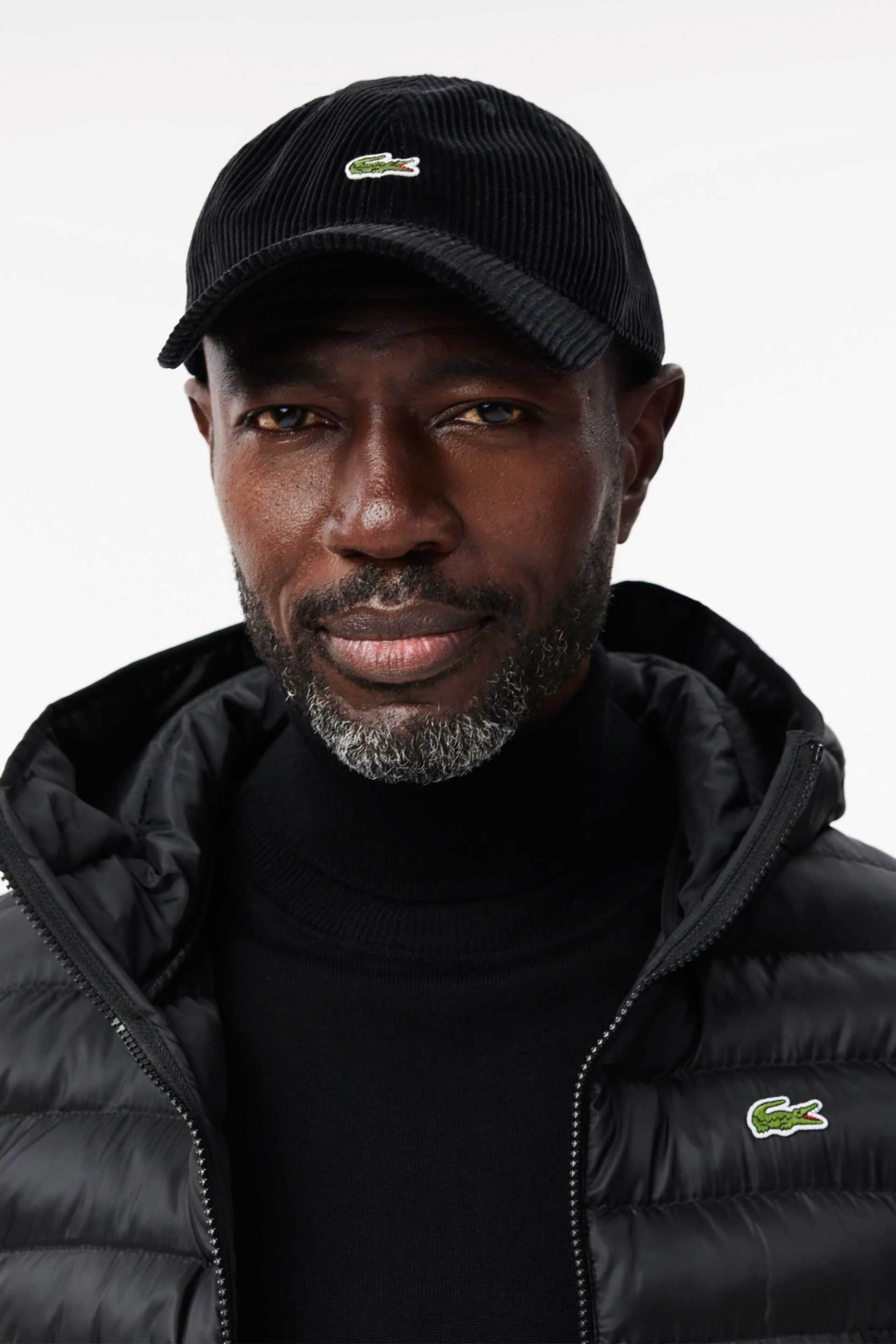 Lacoste ανδρικό αδιάβροχο μπουφάν με κουκούλα, καπιτονέ σχέδιο και κεντημένο λογότυπο - BH2909-00 Μαύρο φωτογραφία