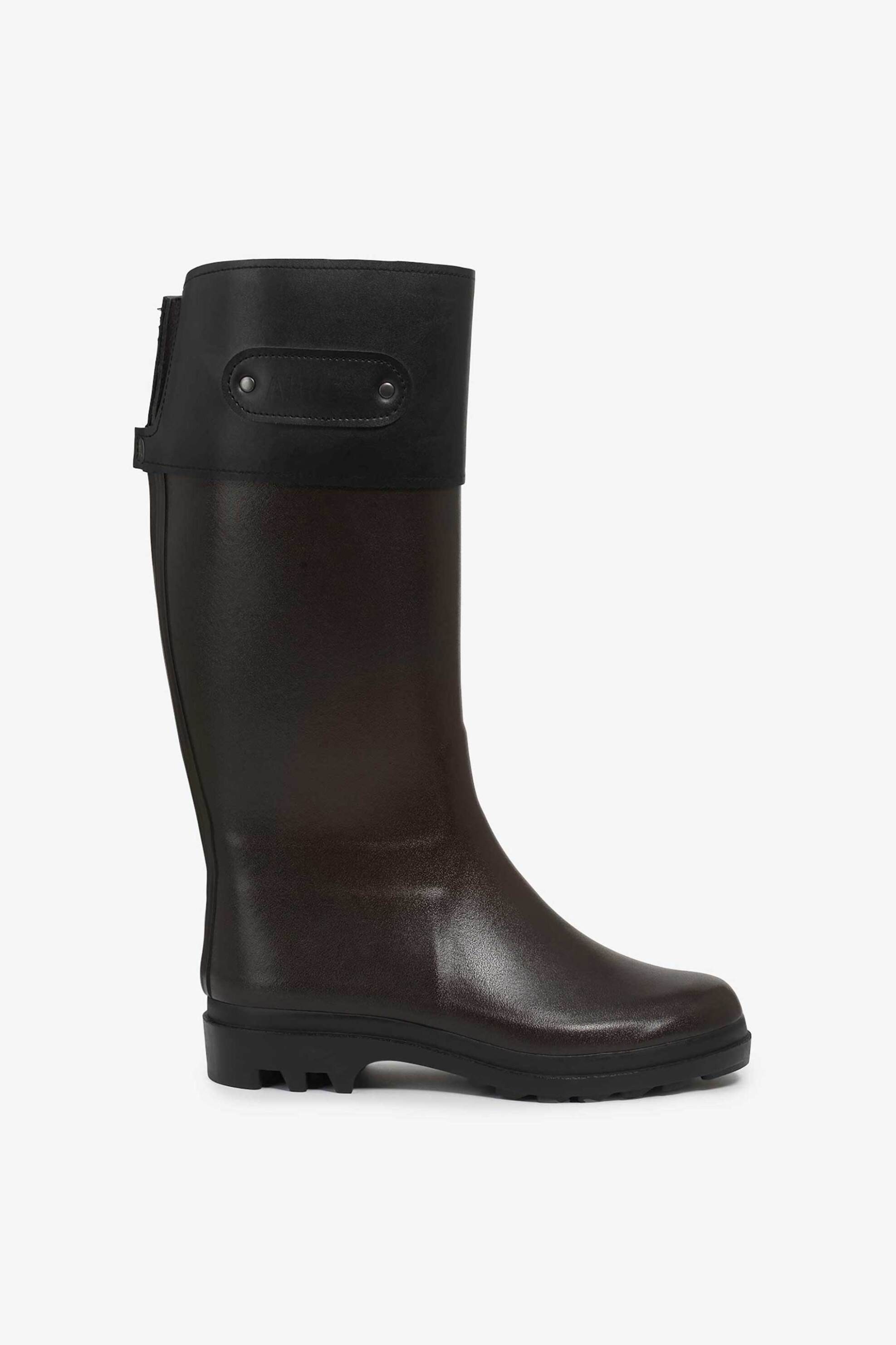 AIGLE Aigle γυναικείες γαλότσες cottage country style - COTTAGE BOOTS W Καφέ