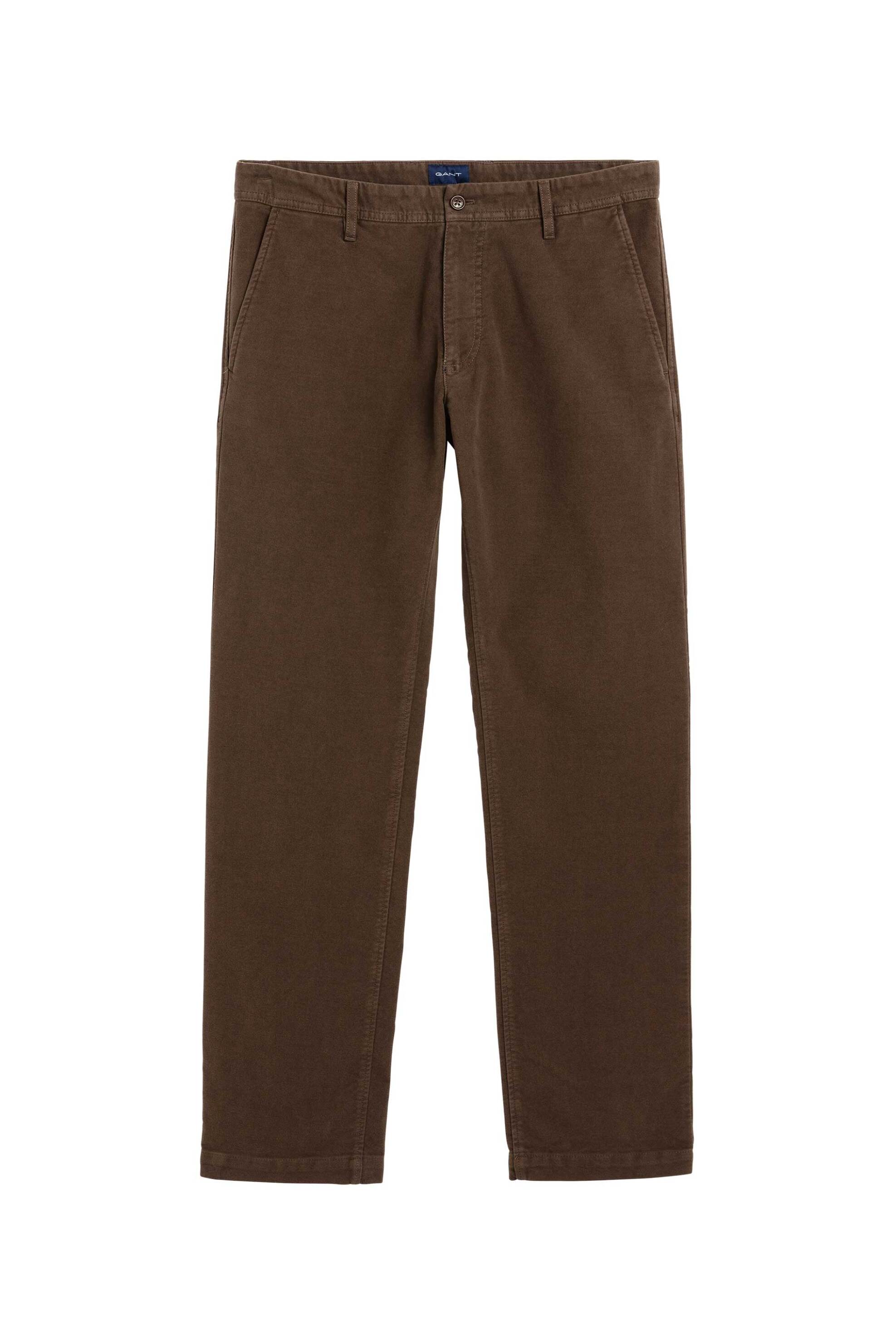 Ανδρική Μόδα > Ανδρικά Ρούχα > Ανδρικά Παντελόνια > Ανδρικά Παντελόνια Chinos Gant ανδρικό chino παντελόνι μονόχρωμο (34L) - 1500019 Καφέ