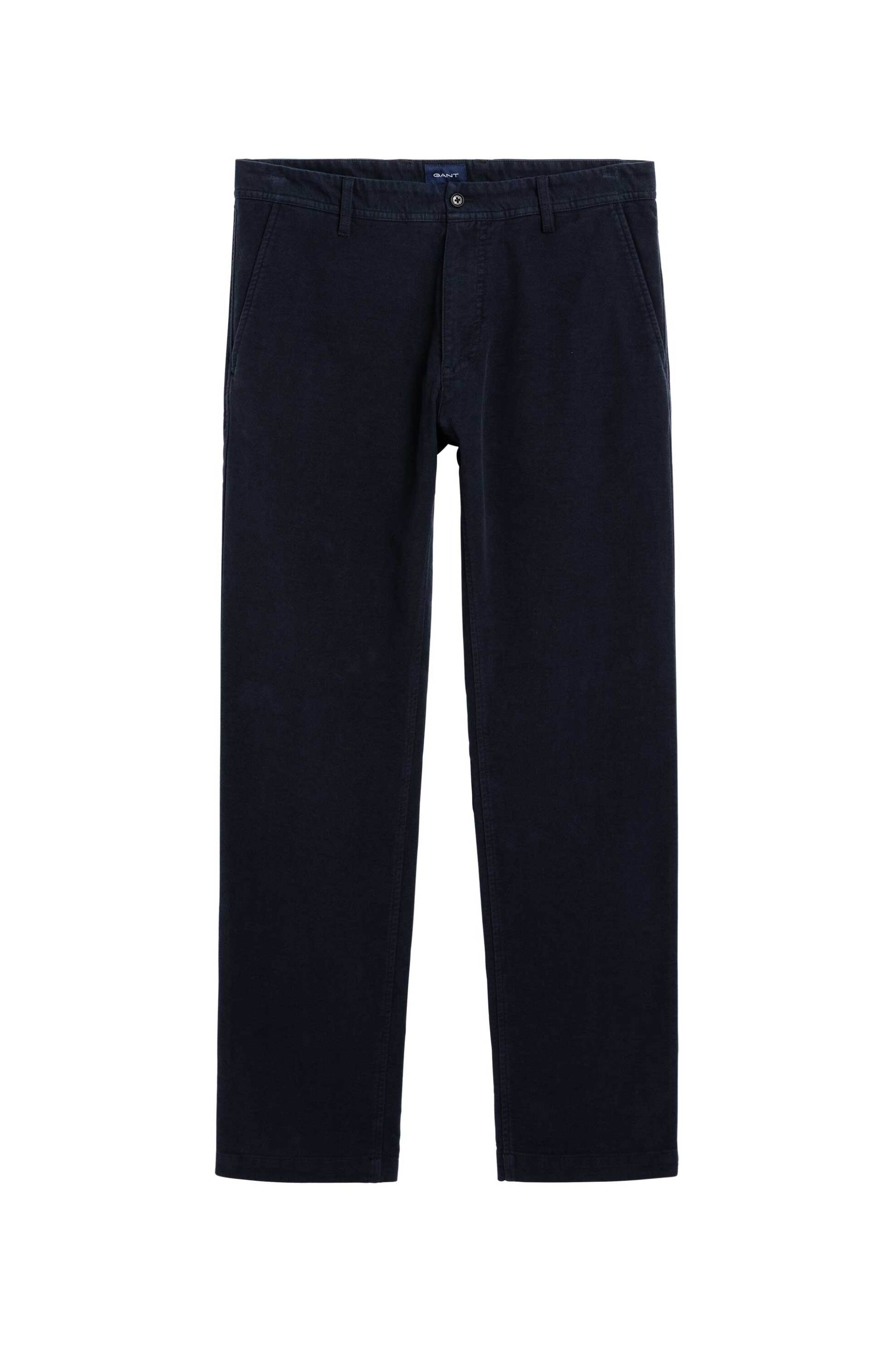 Gant ανδρικό chino παντελόνι μονόχρωμο (34L) - 1500019 Μπλε Σκούρο