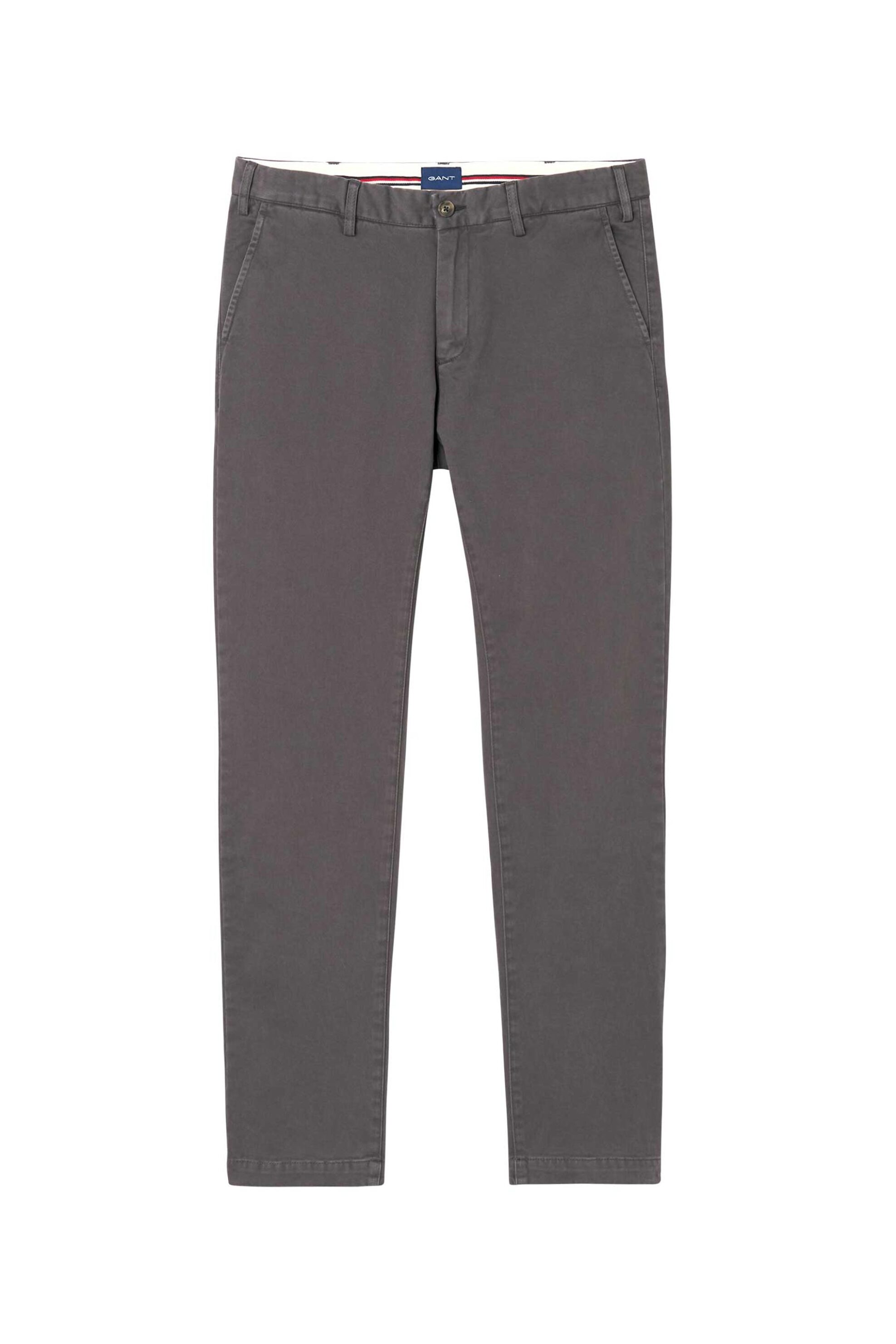 GANT Gant ανδρικό chino παντελόνι Slim Fit (36L) - 1503956 Ανθρακί