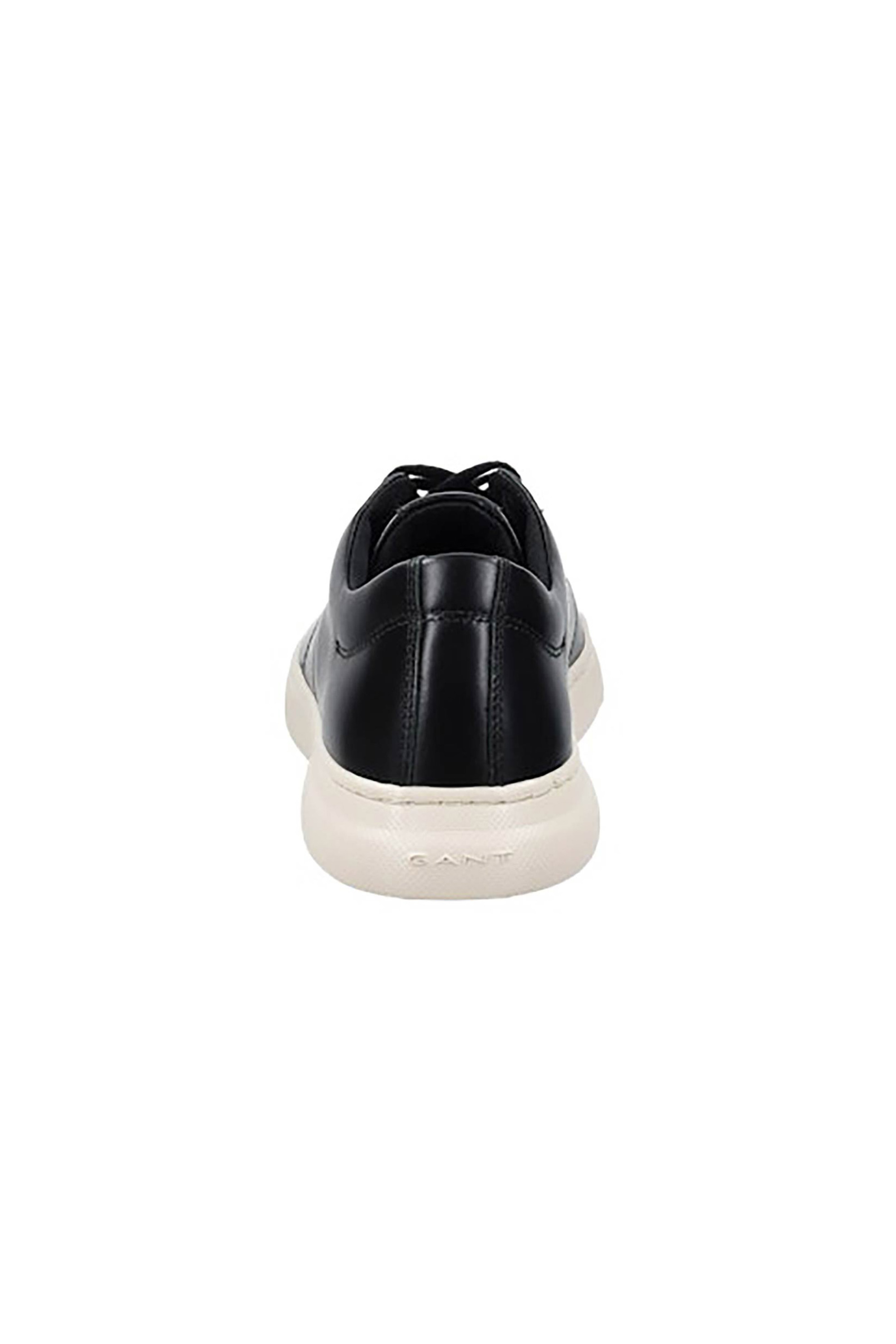 Gant Ανδρικά Δερμάτινα Sneakers με Λογότυπο Joree - 32631215 Μαύρο