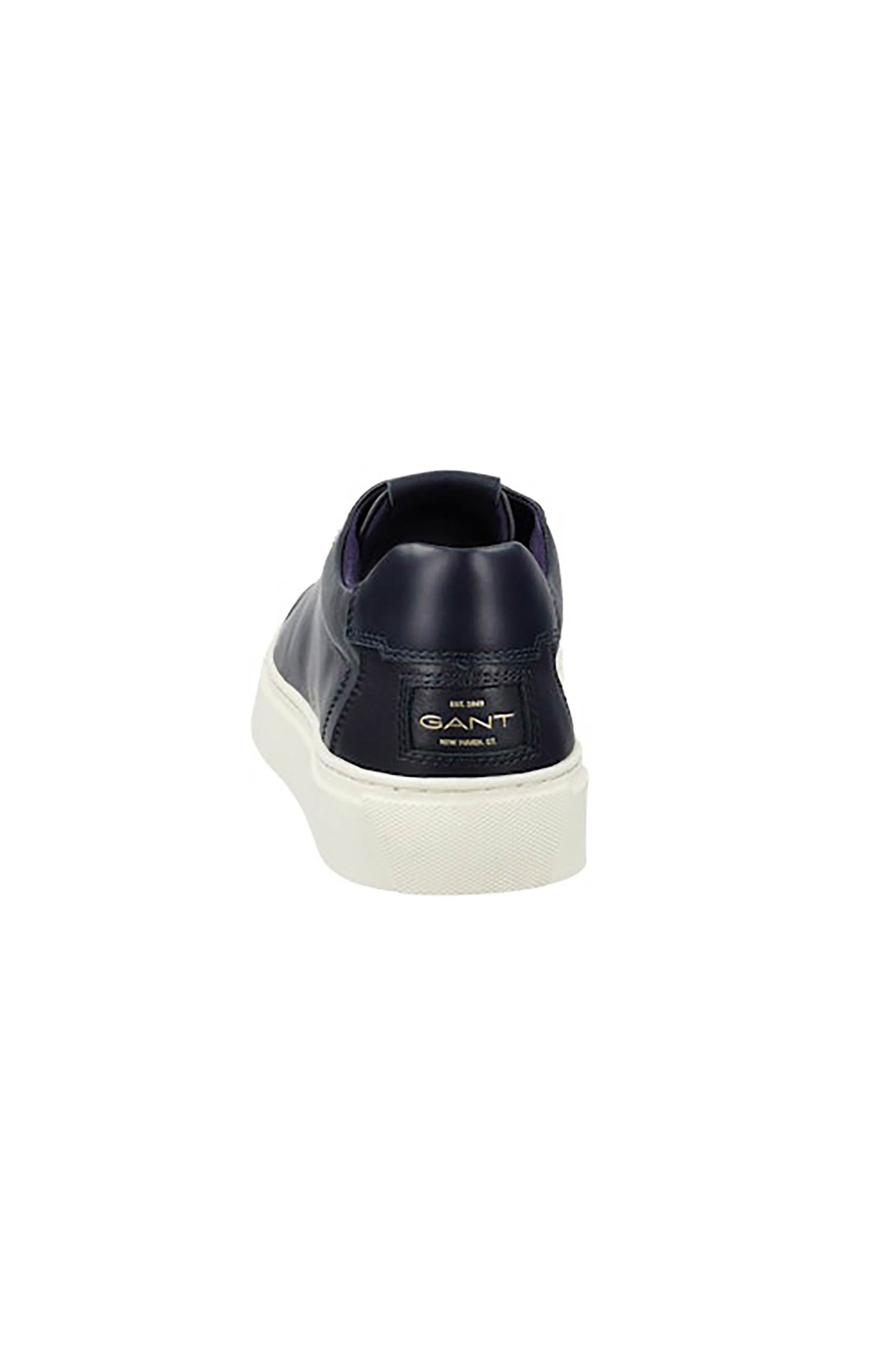 Gant Ανδρικά Δερμάτινα Sneakers με Λογότυπο Mc Julien - 32631226 Μπλε Σκούρο
