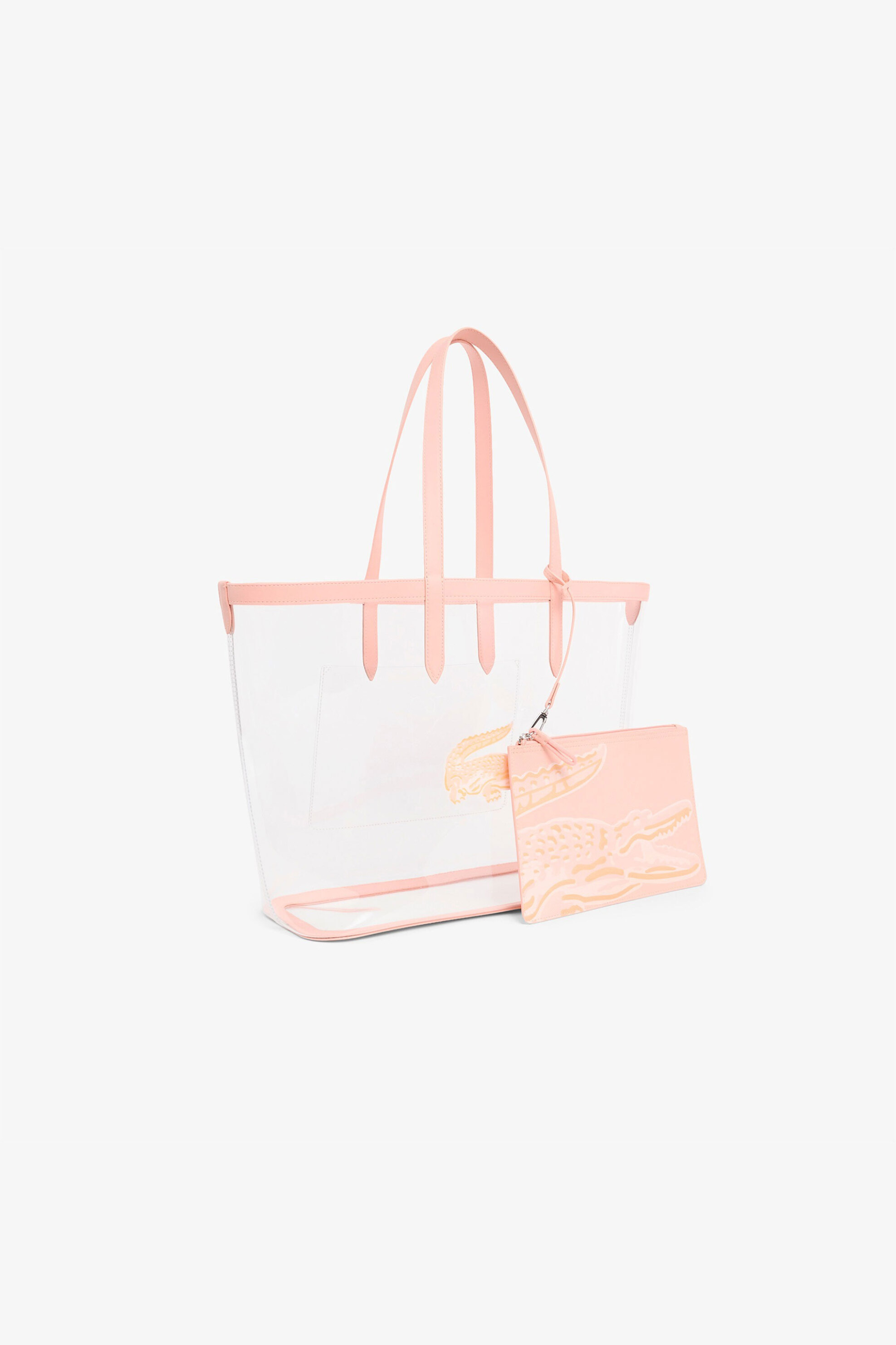 Lacoste γυναικεία τσάντα tote με λογότυπο και pouch 