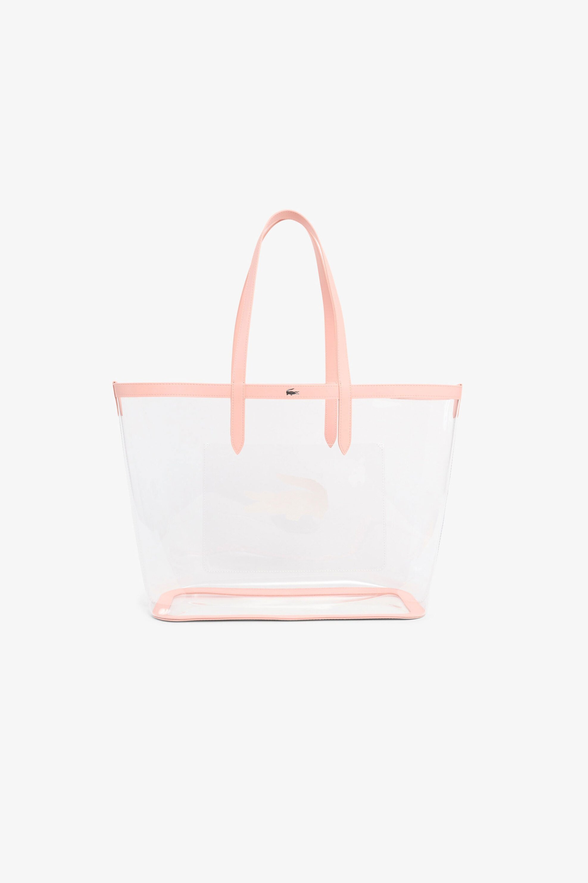 Lacoste Γυναικεία Τσάντα Tote με Λογότυπο Και Pouch Anna (Large) - Nf5326As Διάφανο