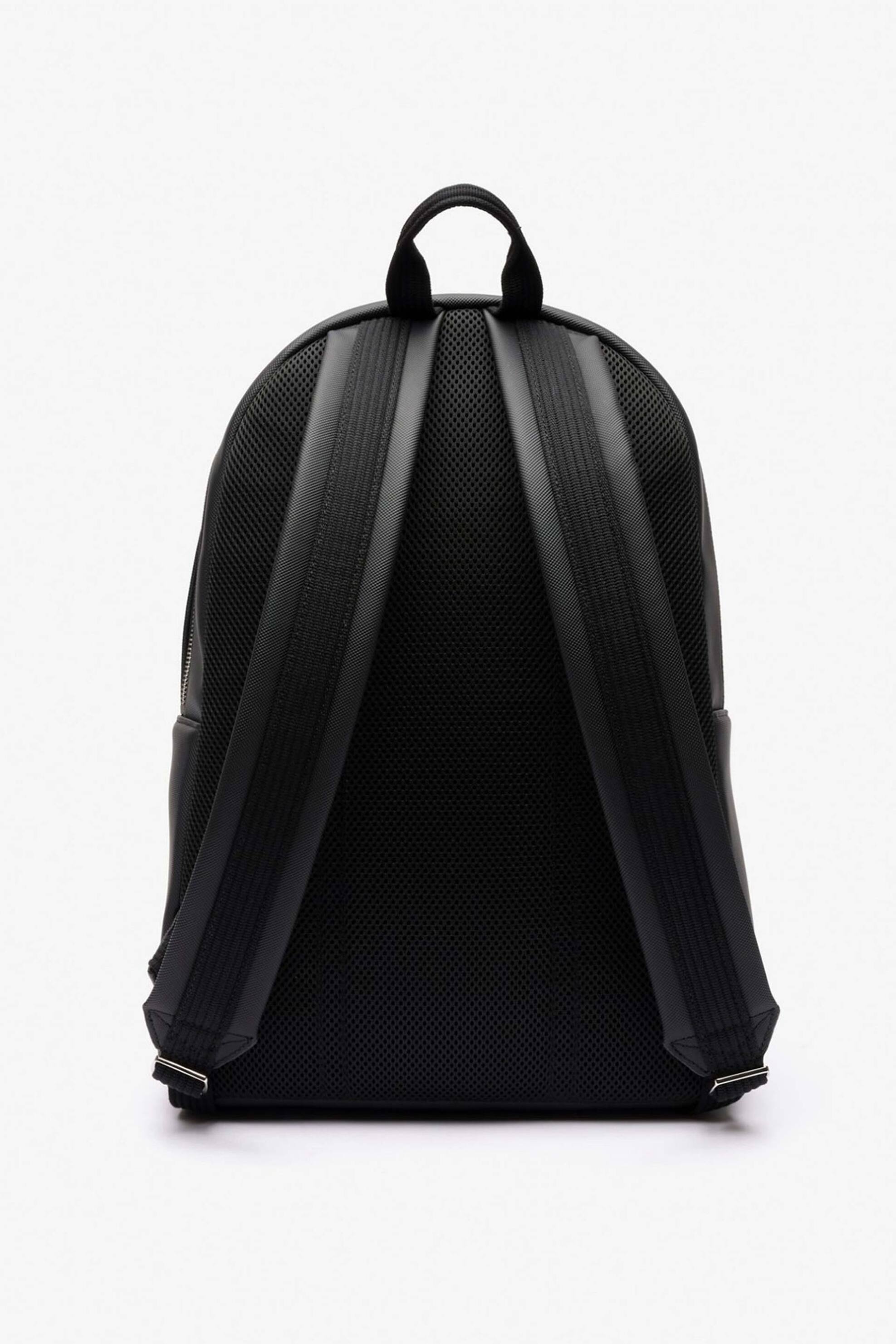 Lacoste ανδρικό backpack με κεντημένο λογότυπο "Classic Laptop Pocket" - NH4430HC Μαύρο φωτογραφία