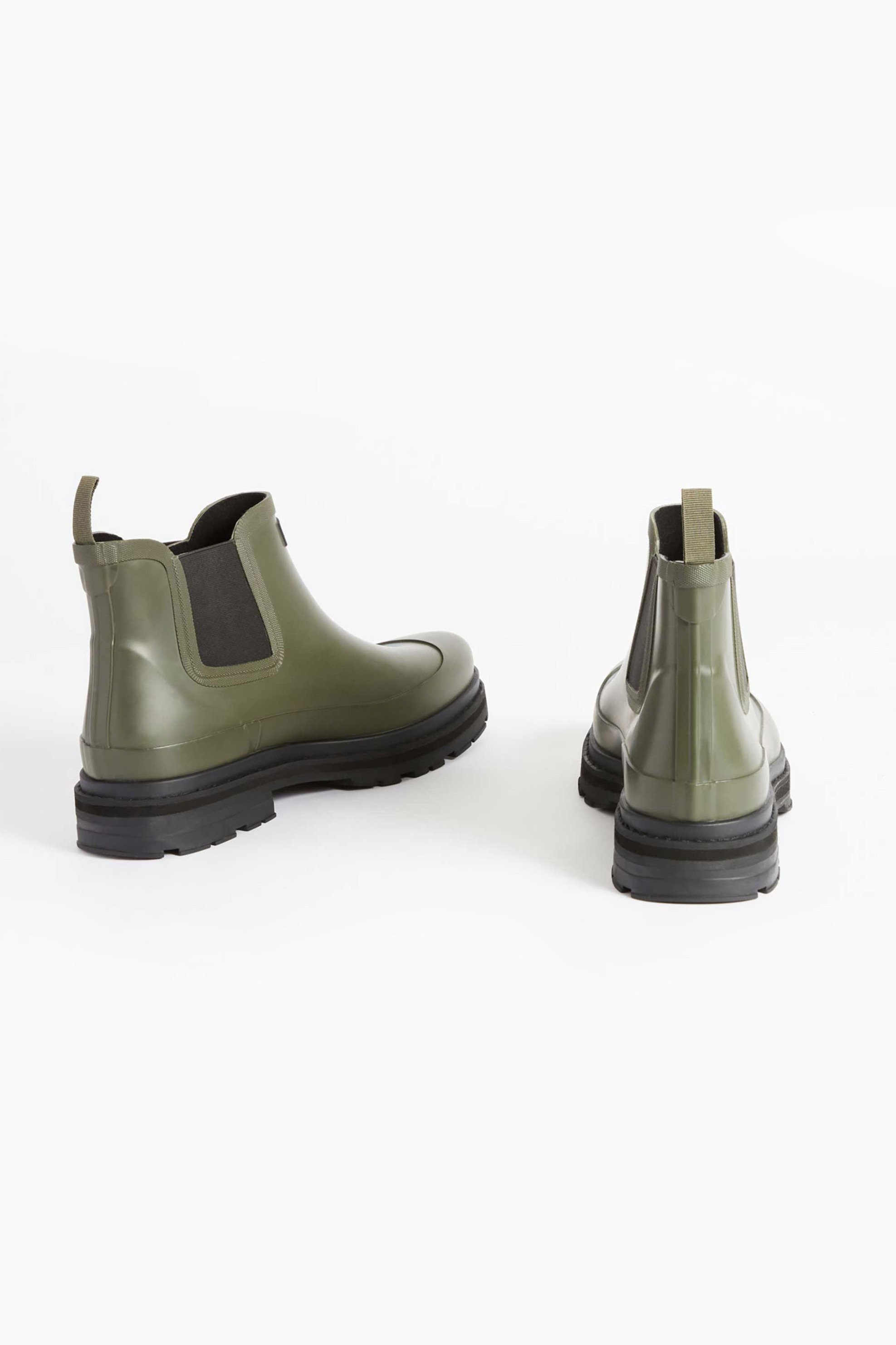 Aigle Ανδρικές Κοντές Γαλότσες Μονόχρωμες Alya - Soft Rain M2 Χακί