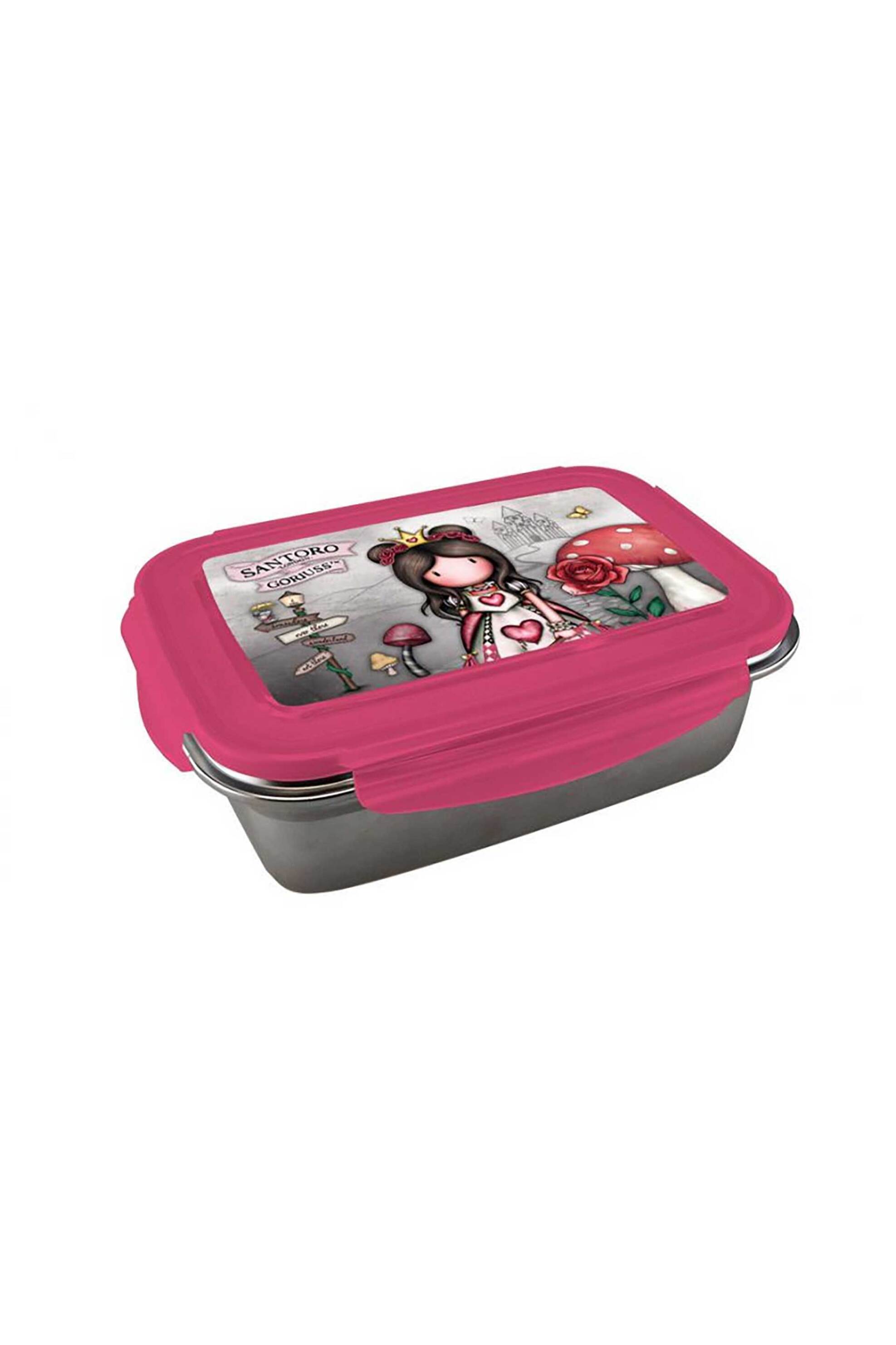 ALOUETTE Alouette παιδικό δοχείο φαγητού "Santoro Gorjuss" - 00029214 Ροζ