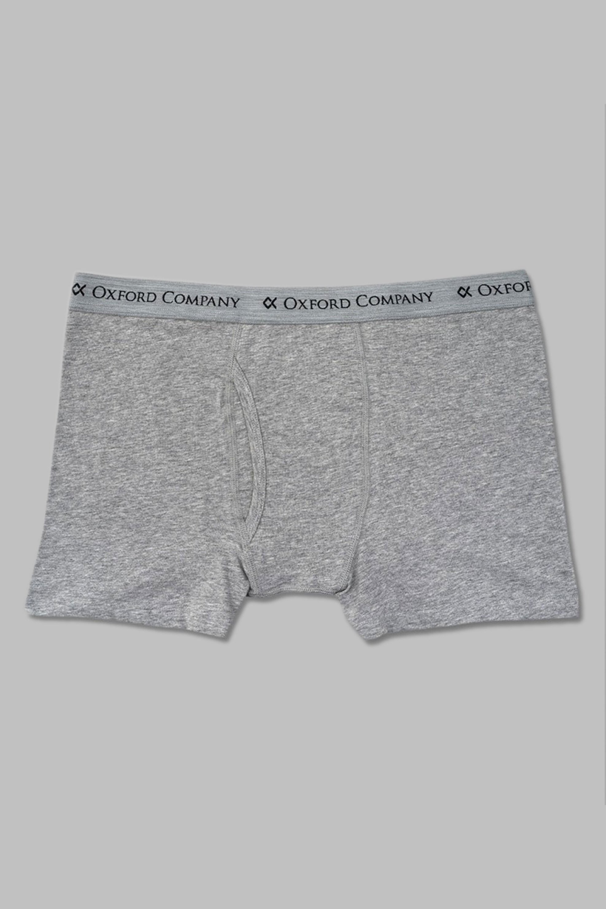 Oxford Company ανδρικό boxer εσώρουχο μονόχρωμο - MM10-1M00.02 Γκρι