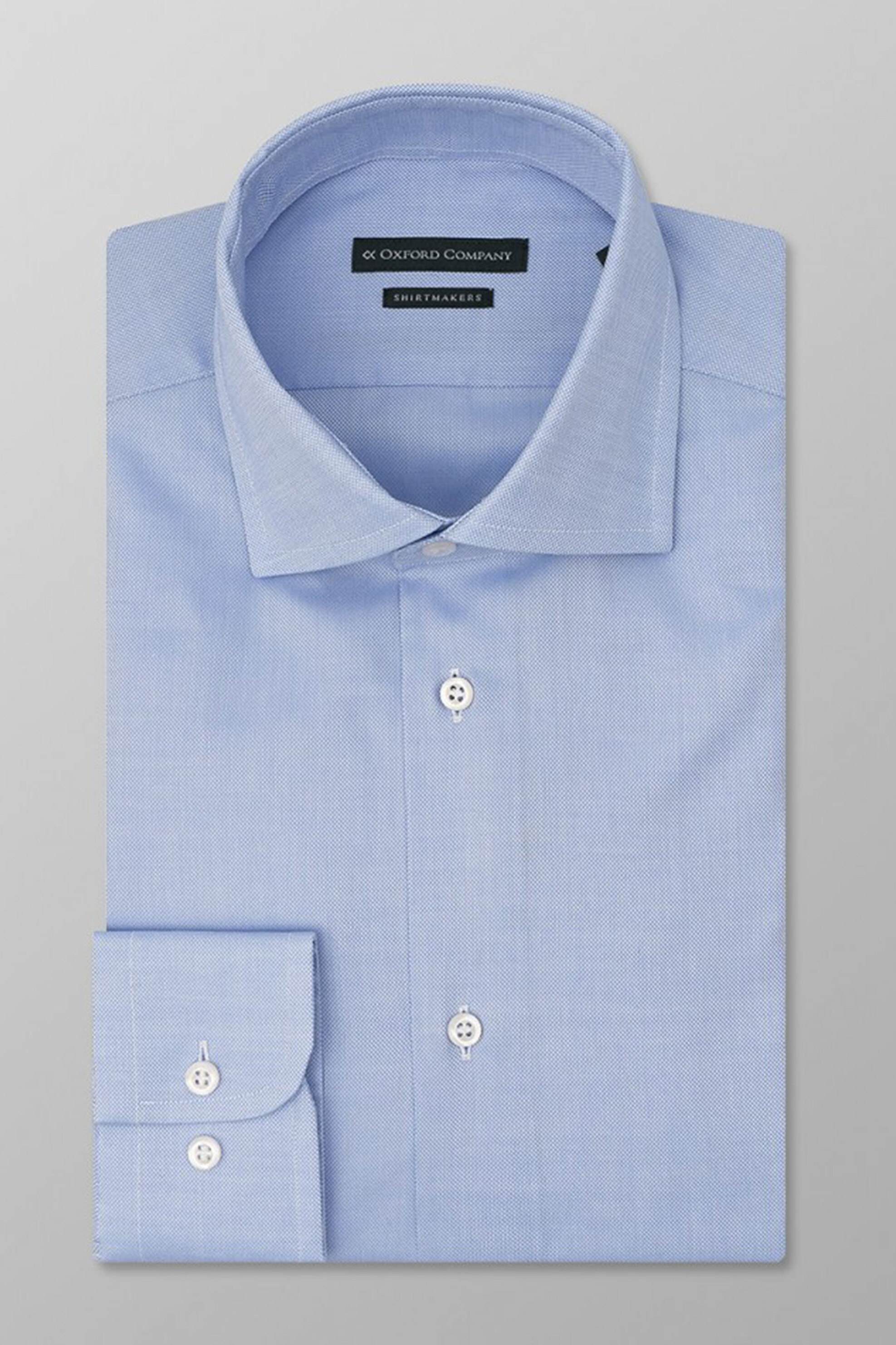 OXFORD COMPANY Oxford Company ανδρικό πουκάμισο μονόχρωμο "Club" - Z217NRM20.02