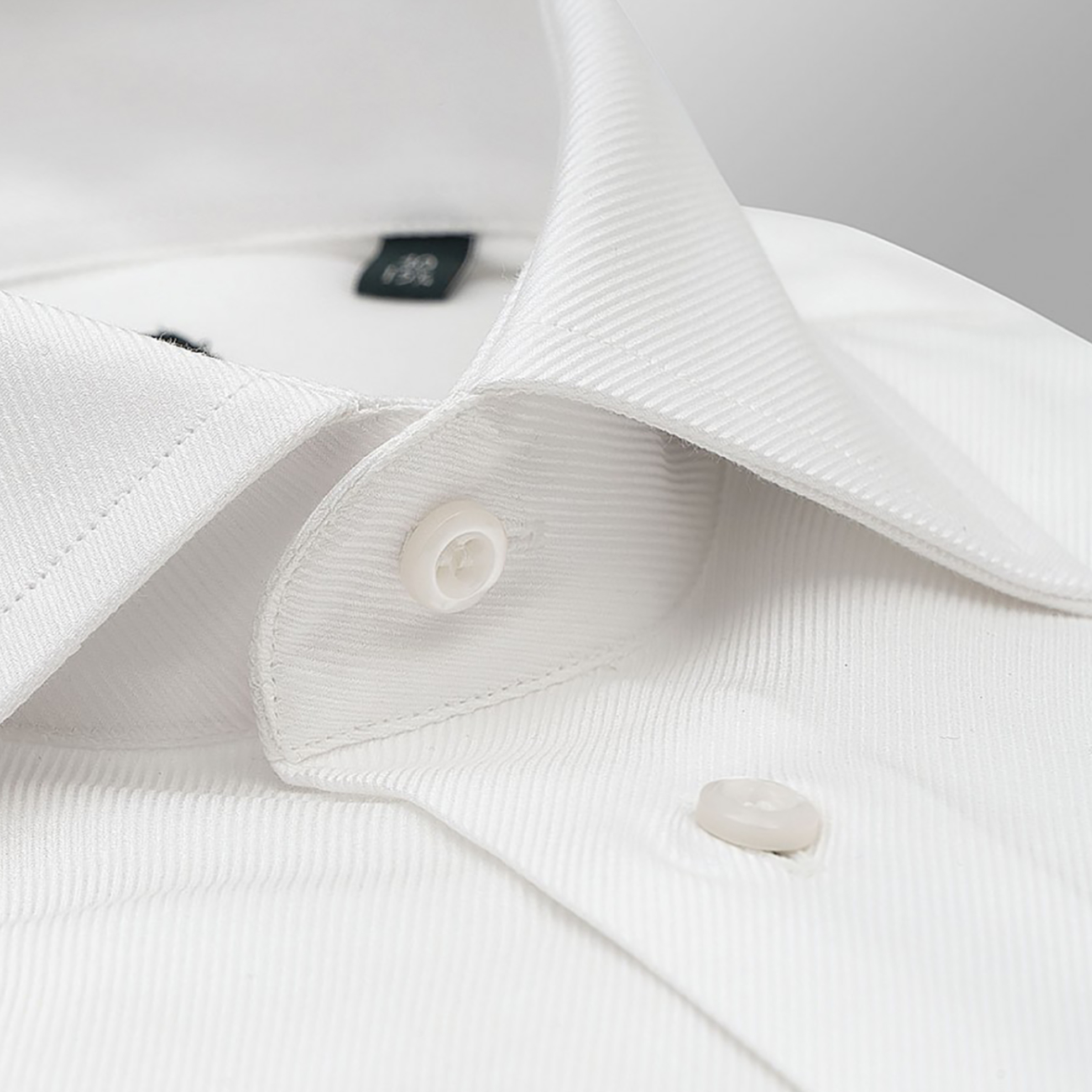 Oxford Company ανδρικό πουκάμισο μονόχρωμο Regular Fit - T912NRG20.01-** Λευκό φωτογραφία