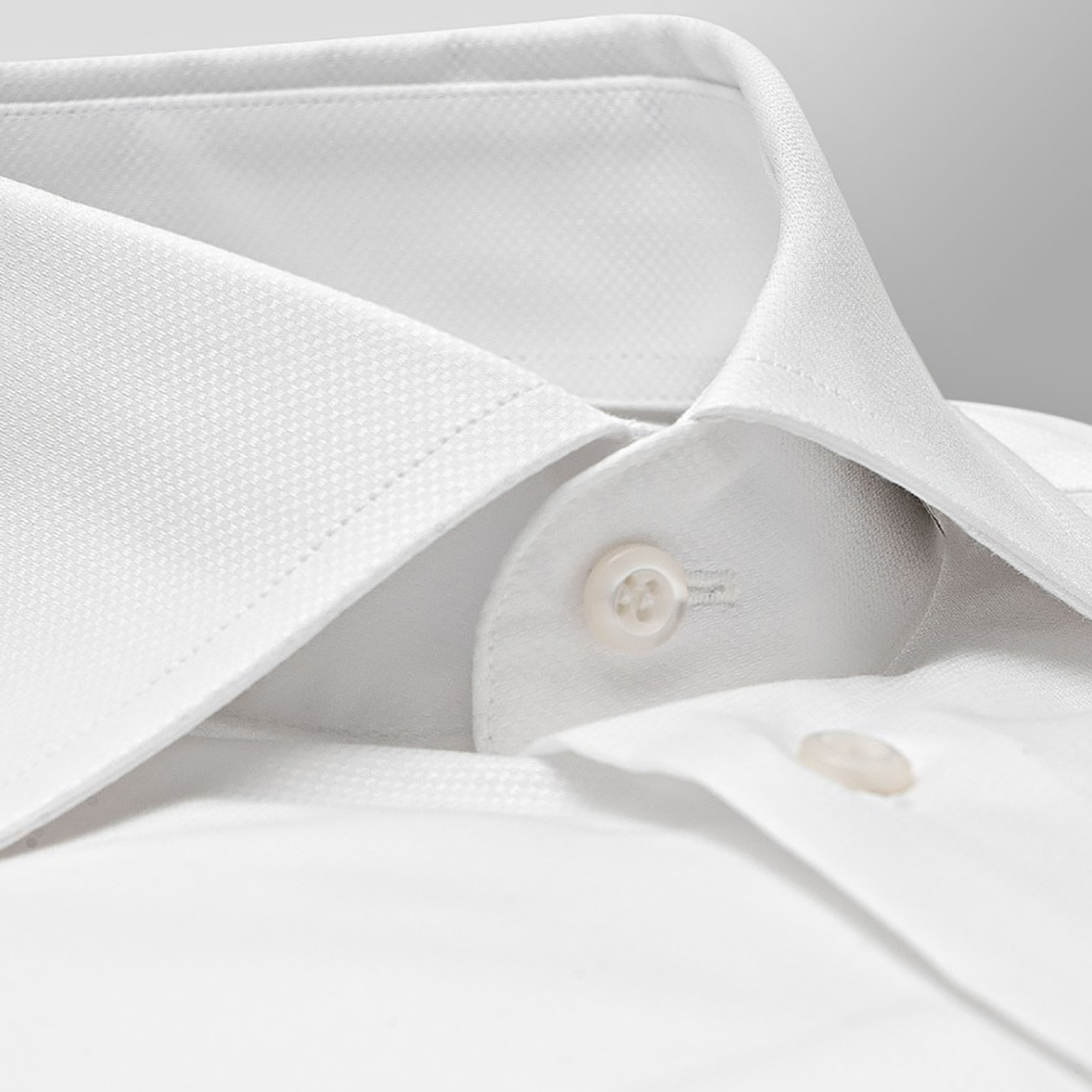 Oxford Company ανδρικό πουκάμισο μονόχρωμο Regular Fit "Club" - Z218NRL20.05 Λευκό φωτογραφία