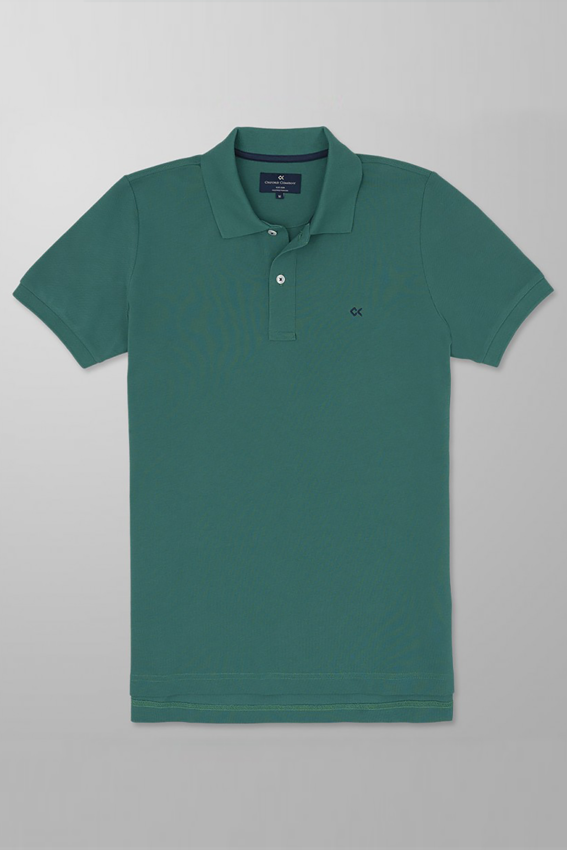 Ανδρική Μόδα > Ανδρικά Ρούχα > Ανδρικές Μπλούζες > Ανδρικές Μπλούζες Πολο Oxford Company ανδρική πόλο μπλούζα με κεντημένο logo Slim Fit - P414-PR00.15 Πράσινο
