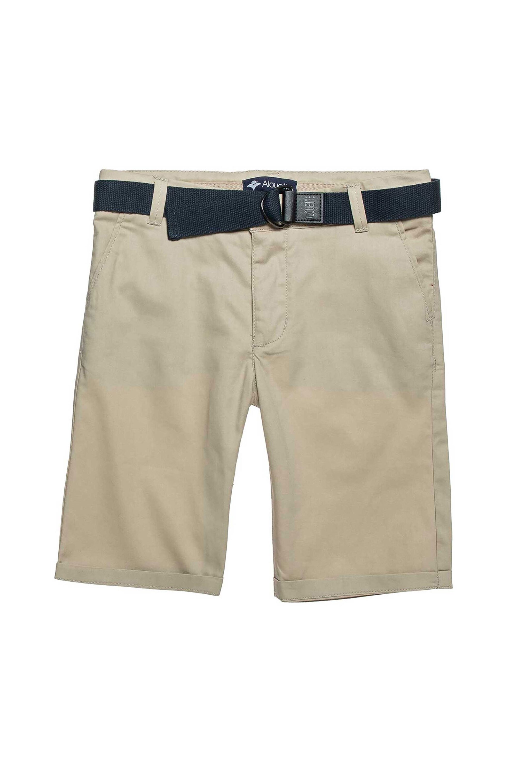 ALOUETTE Alouette παιδική βερμούδα chino με ζώνη (6 - 16 ετών) - 00913546 Μπεζ