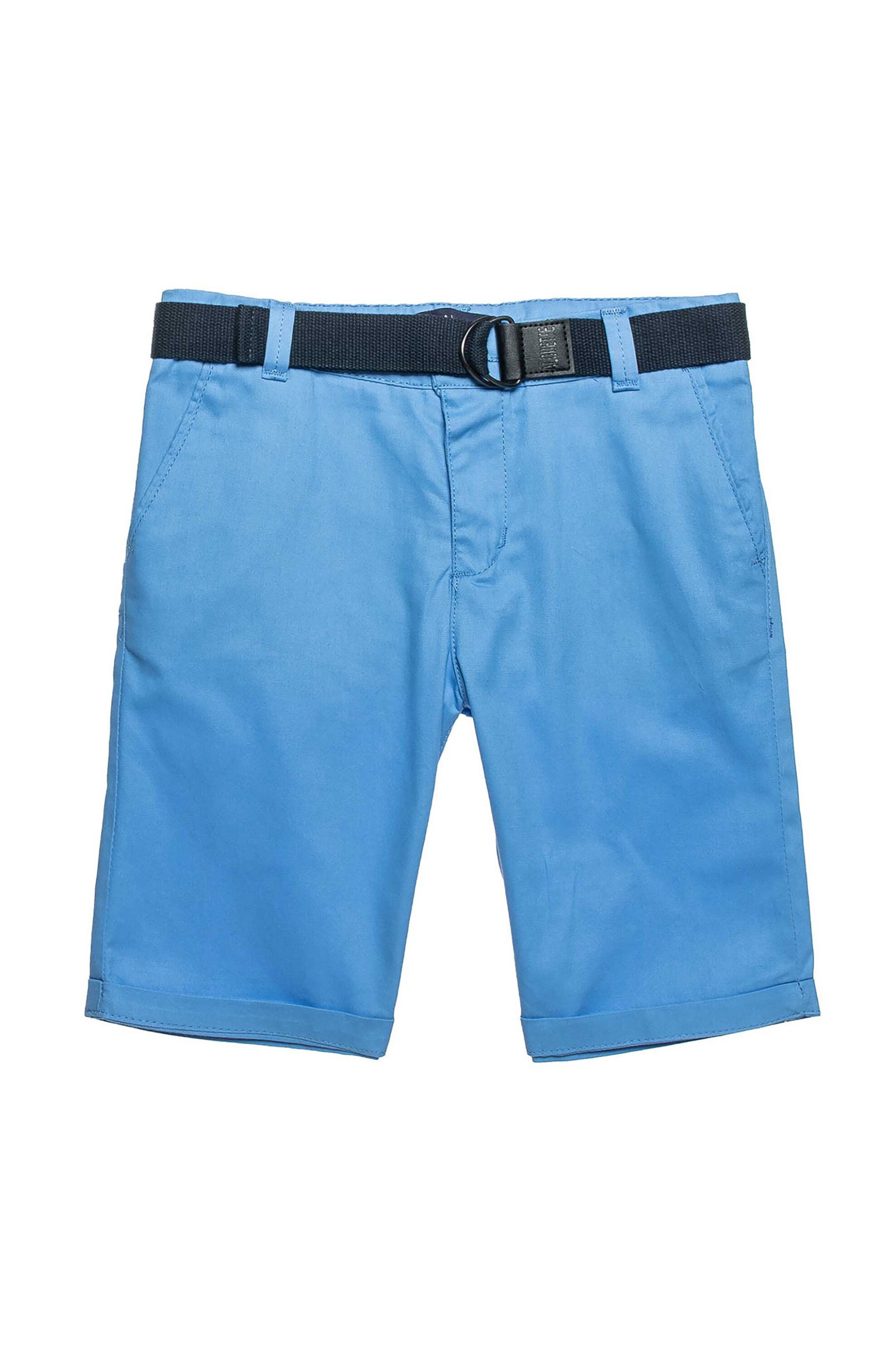 ALOUETTE Alouette παιδική βερμούδα chino με ζώνη (6 - 16 ετών) - 00913548 Μπλε