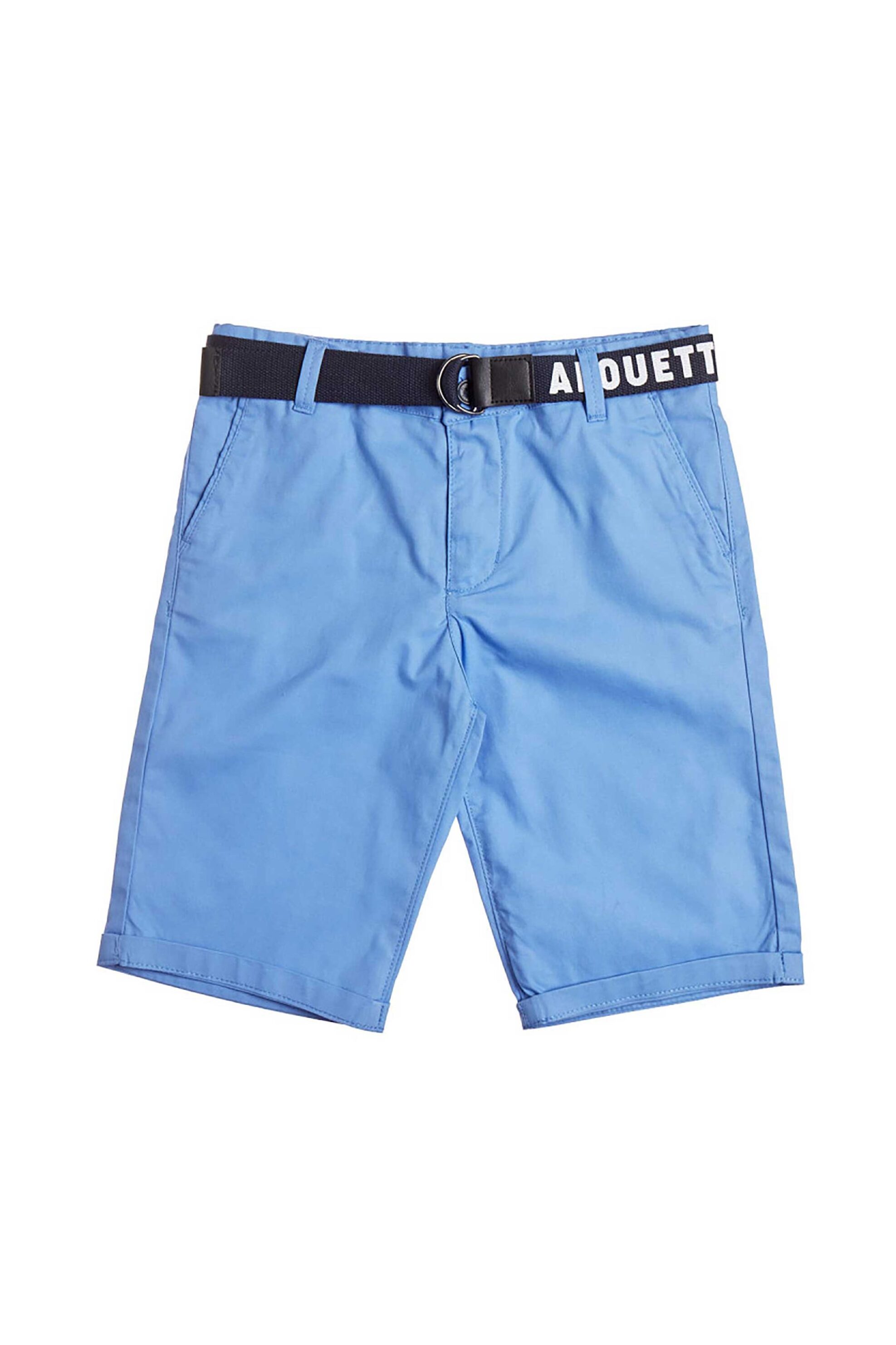 Alouette παιδική βερμούδα chino με ζώνη (6-16 ετών) - 00913642 Μπλε