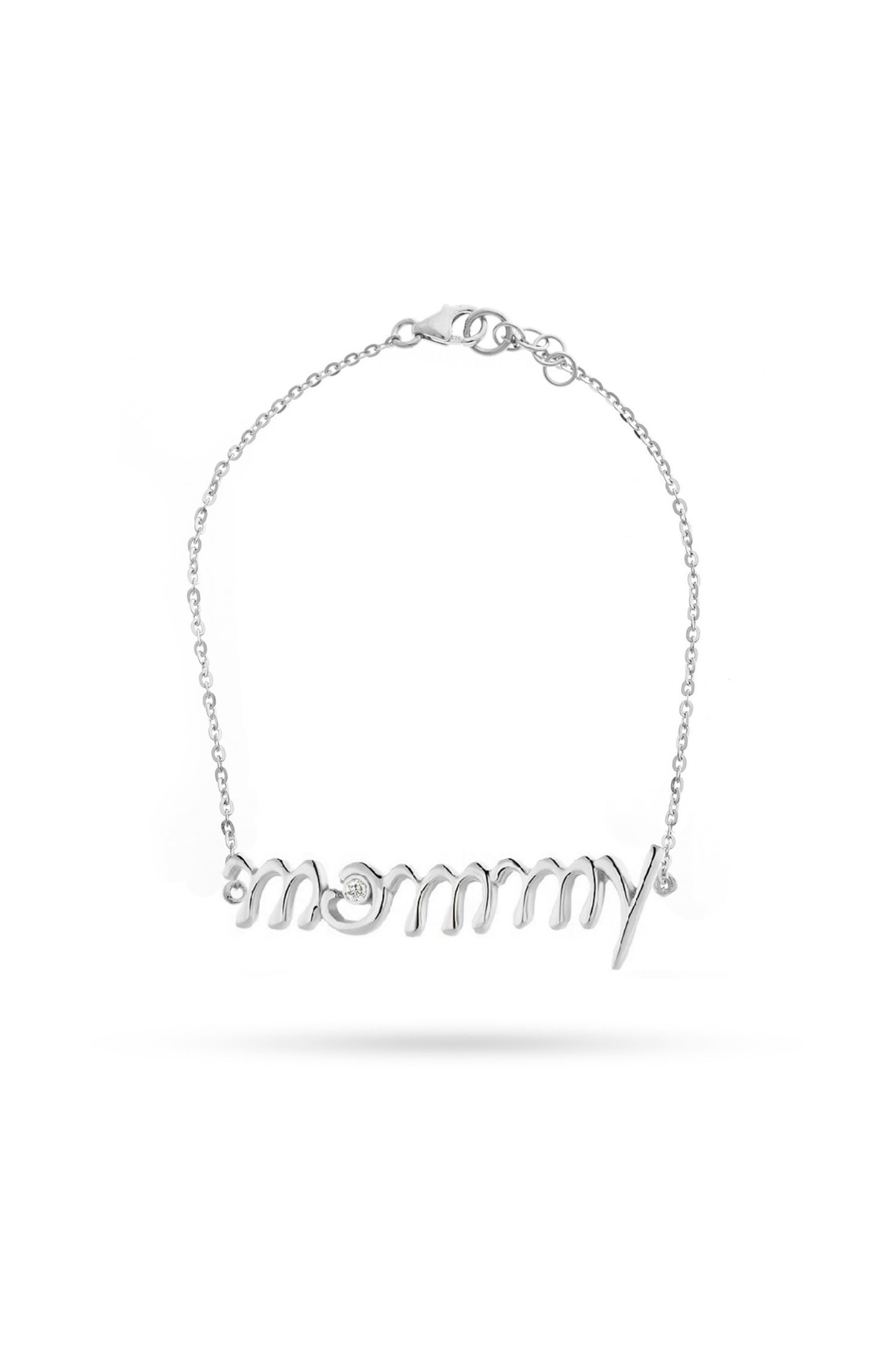 Li - LA - LO Li - LA - LO γυναικείο βραχιόλι Mommy από επιροδιωμένο ασήμι 925⁰ με ζιργκόν - BAS003826 2025