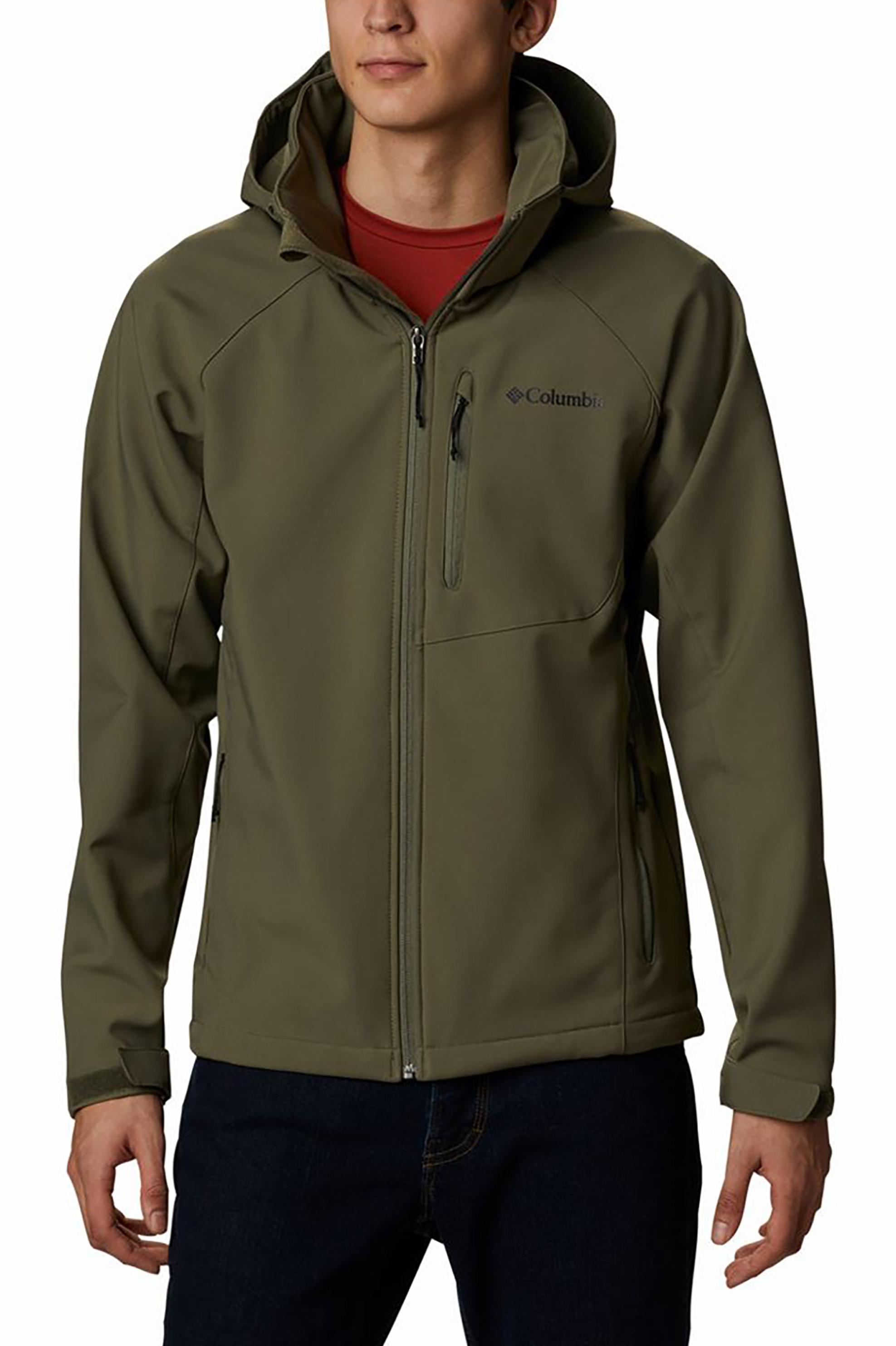 Columbia ανδρικό jacket Standard Fit "Cascade Ridge™ II Softshell" - WM3241A397S Λαδί