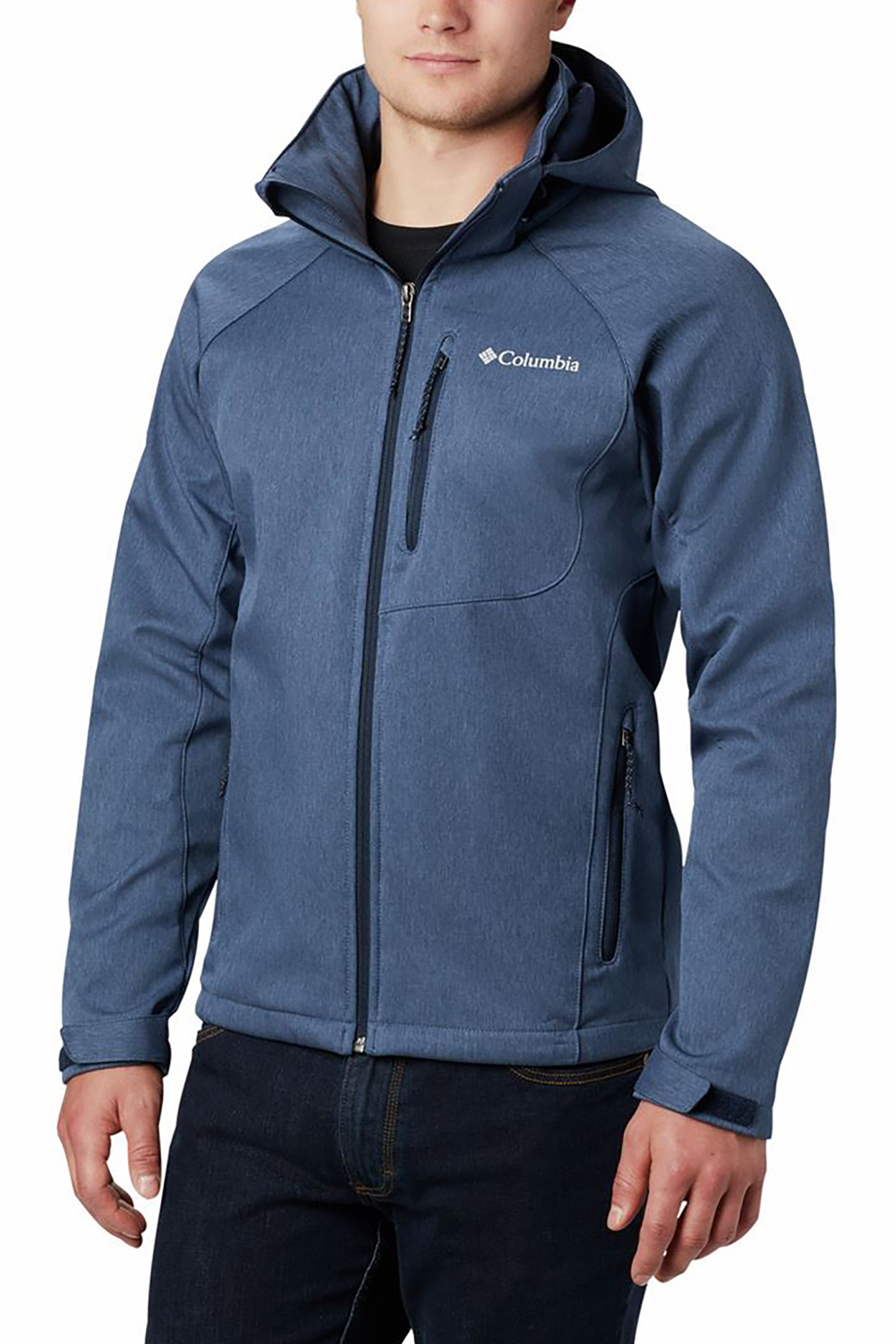 Columbia ανδρικό jacket Standard Fit "Cascade Ridge™ II Softshell" - WM3241A397S Μπλε Σκούρο