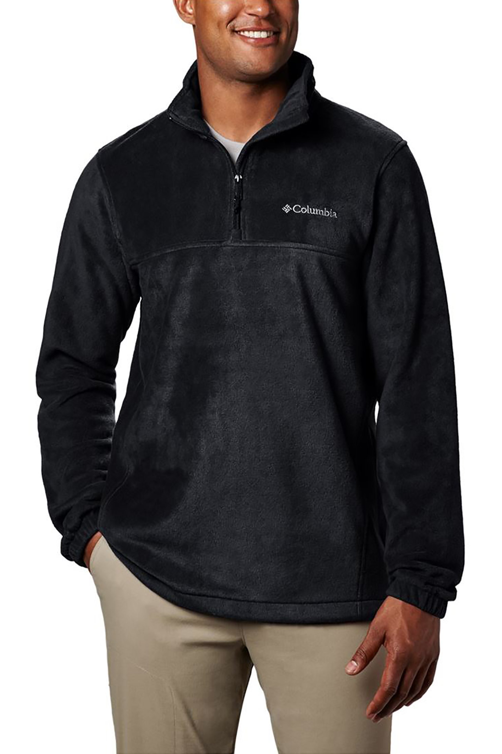 Columbia ανδρική fleece μπλούζα μονόχρωμη με φερμουάρ 1/2 ''Steens Mountain™