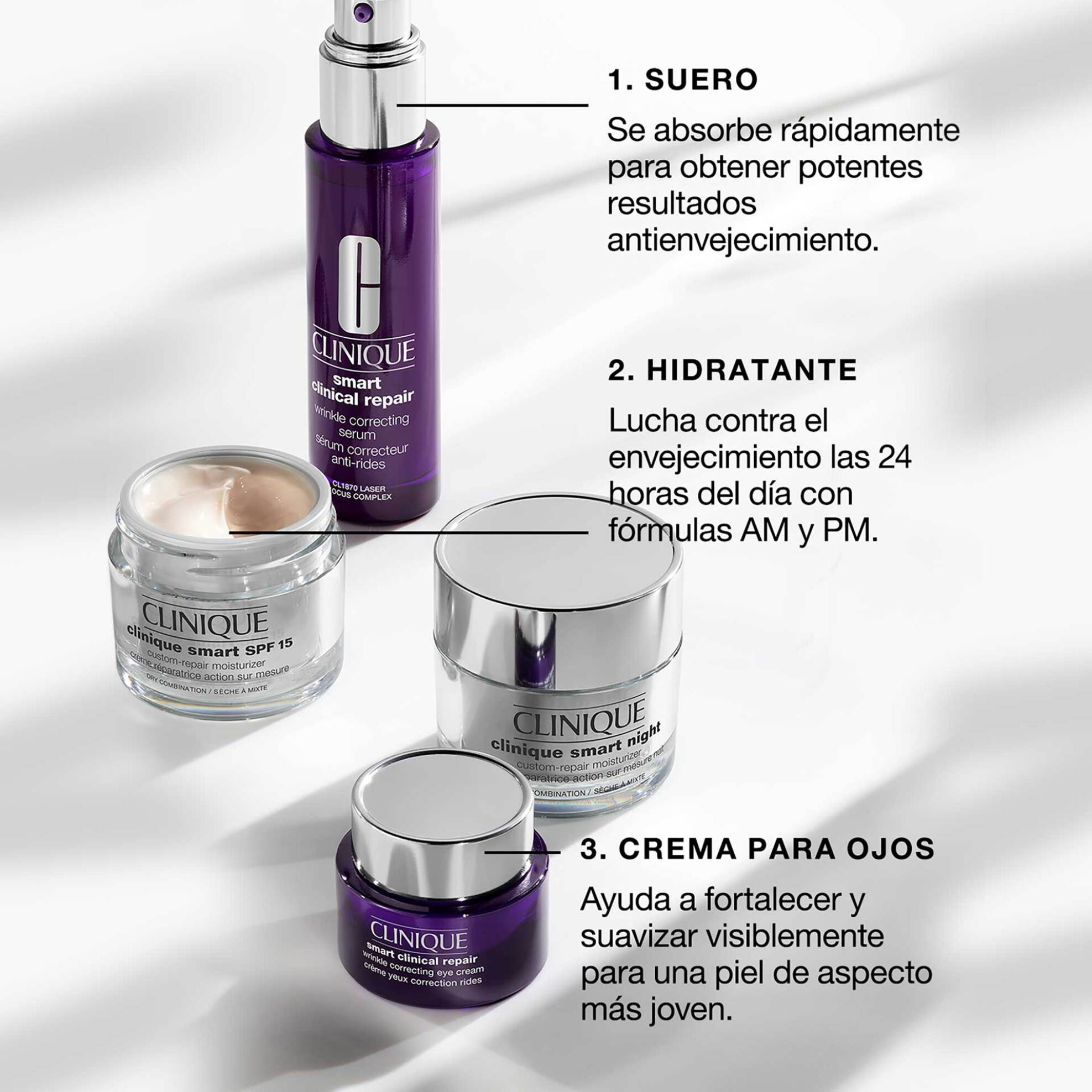 Clinique Smart Clinical Repair Wrinkle Correcting Eye Cream 15 ml - V1AX010000 φωτογραφία