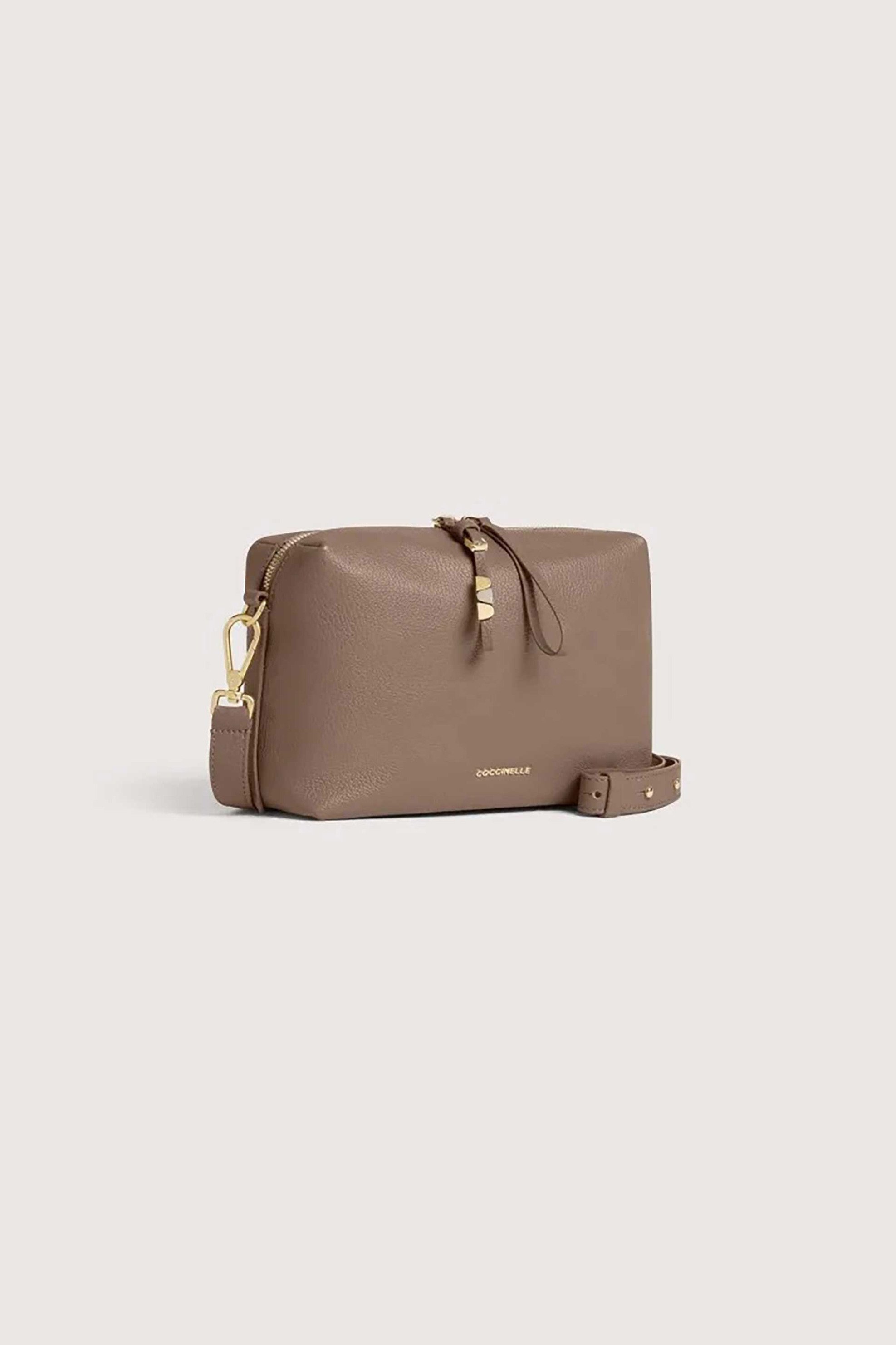 Coccinelle γυναικείο δερμάτινo crossbody 